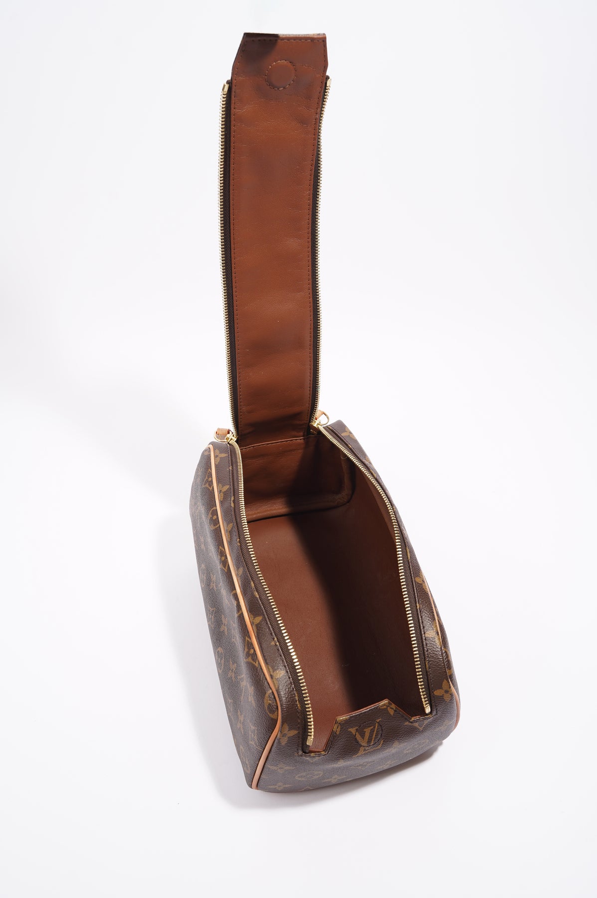 Louis Vuitton LV Toilet Dopp Kit pouch Mono Brown Leather ref.243326 - Joli  Closet