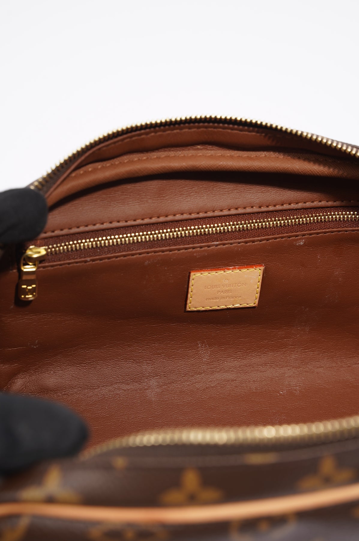 Louis Vuitton LV Toilet Dopp Kit pouch Mono Brown Leather ref.243326 - Joli  Closet