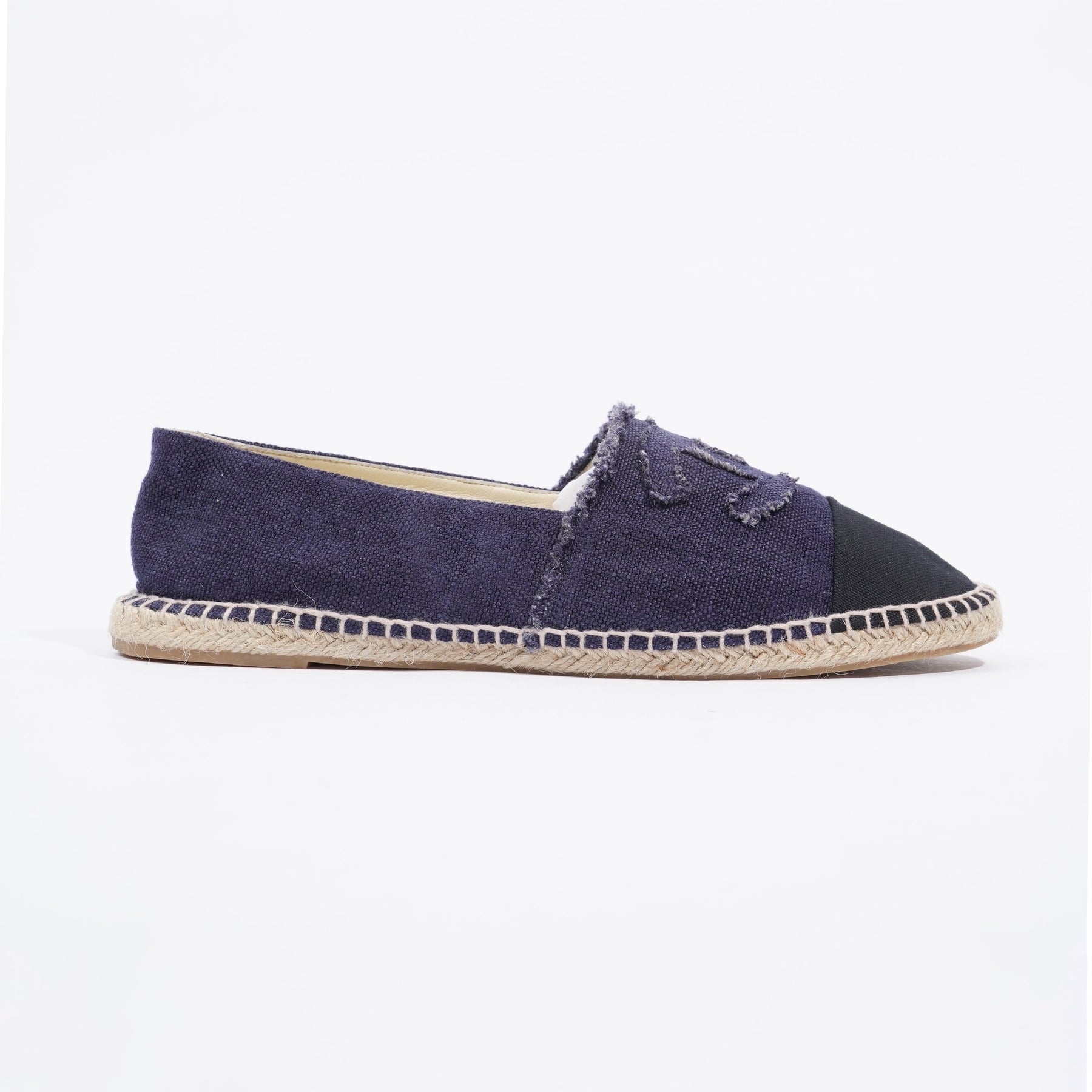 Chanel espadrilles sales navy