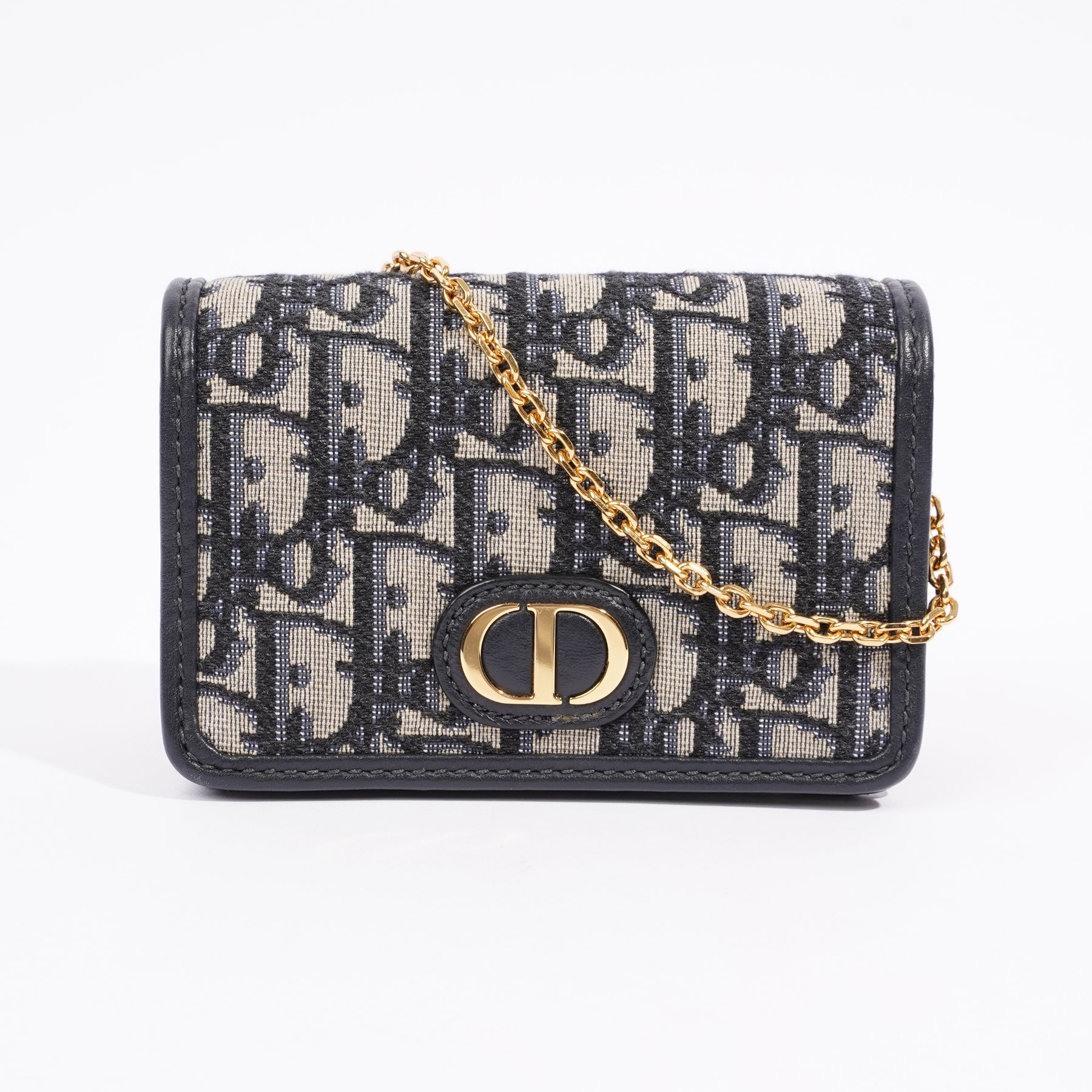 Christian Dior 30 Montaigne Pouch Oblique Nano Cloth ref.1013850