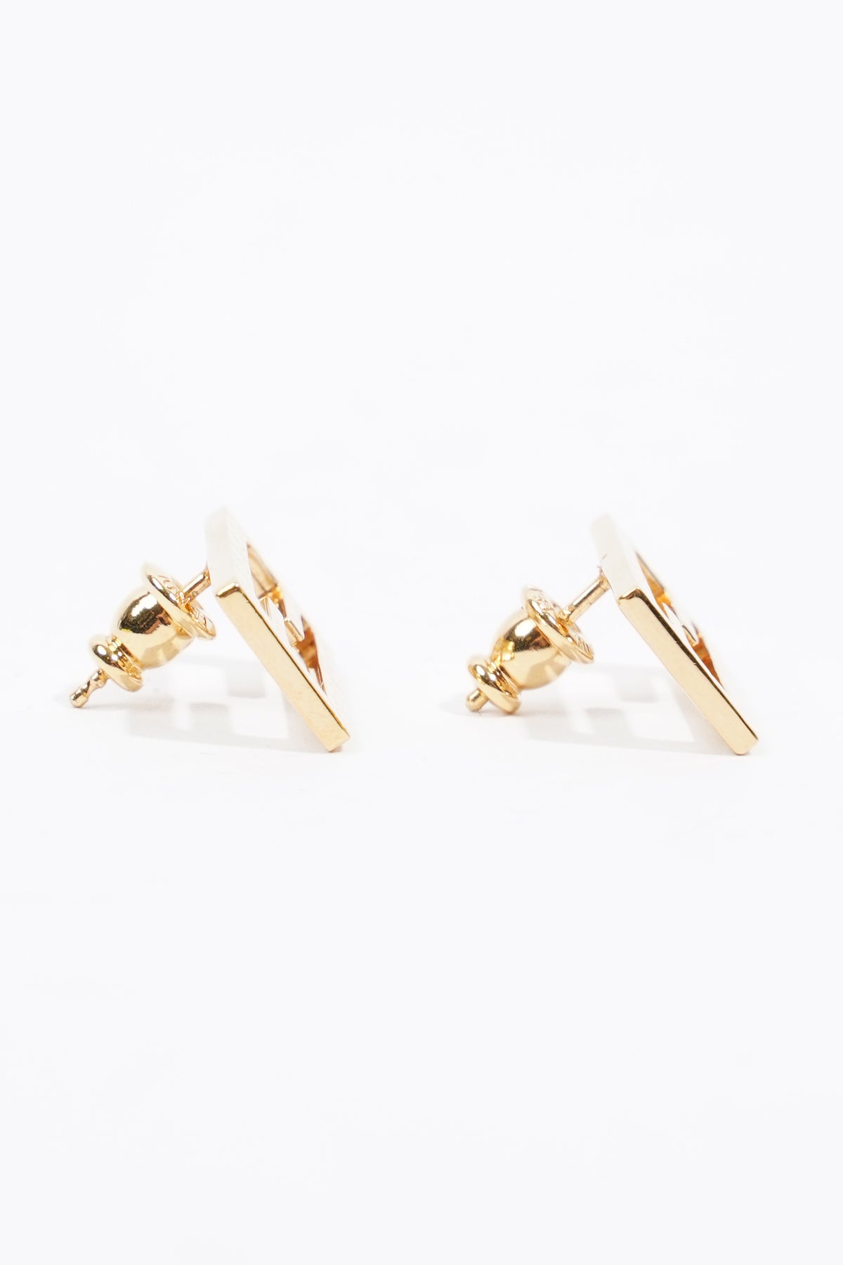 Fendi baguette small discount earrings