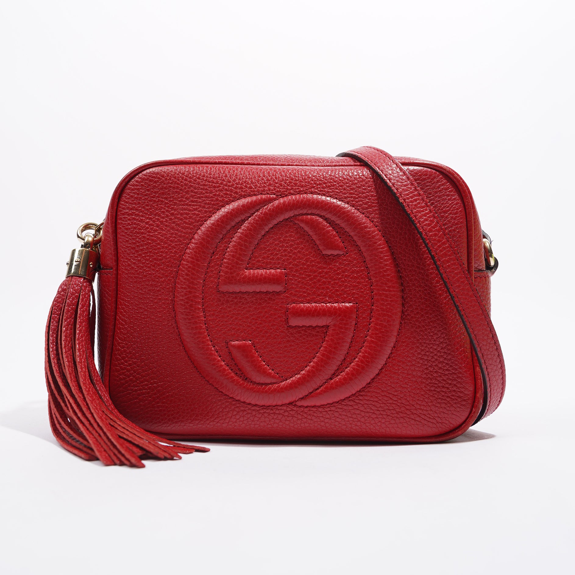 Red soho disco online bag gucci