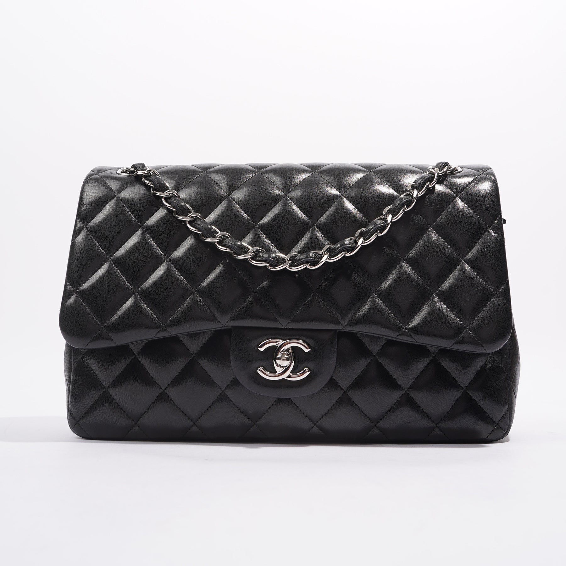 Chanel Womens Gabrielle Hobo Bag Black Lambskin Large – Luxe Collective