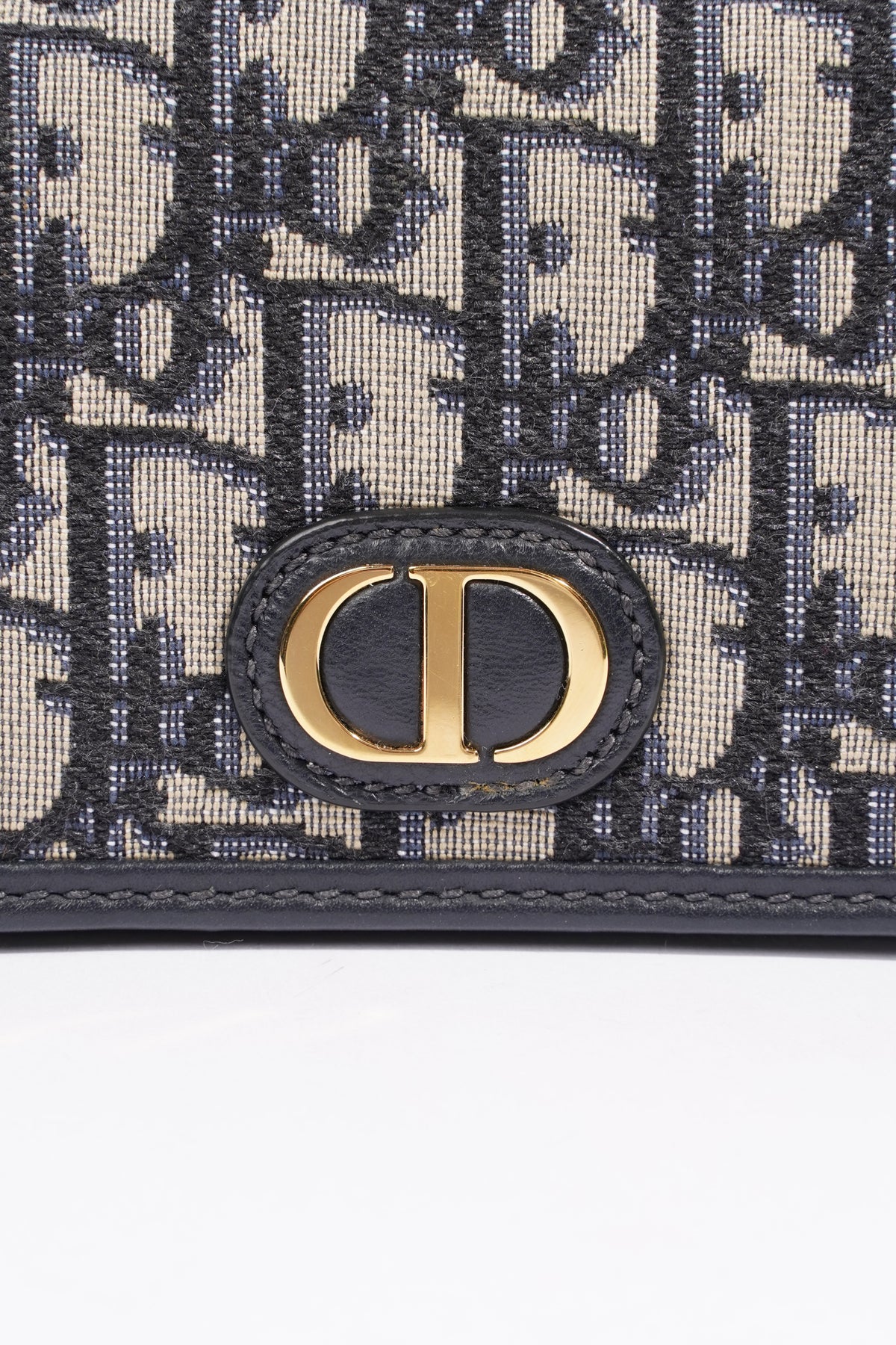 Christian Dior 30 Montaigne Pouch Oblique Nano Cloth ref.1013850