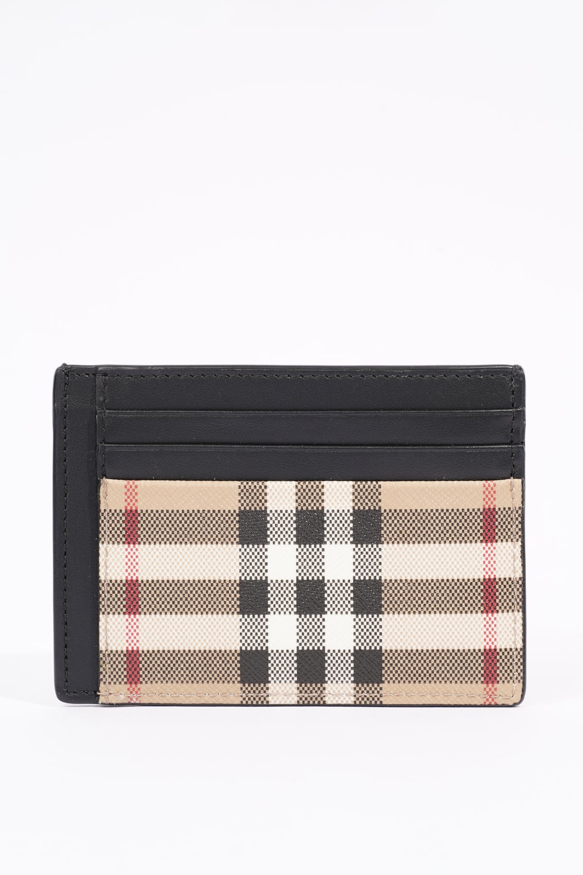 Burberry mens best sale card wallet