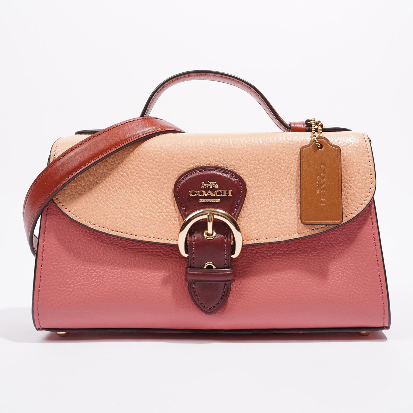Coach, Bags, Tilly Satchel 23 With Cherry