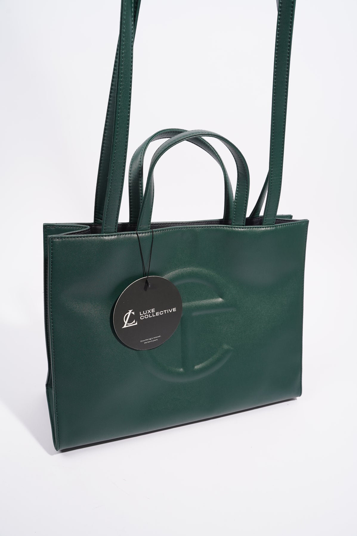 Medium Shopping Bag - Dark Olive