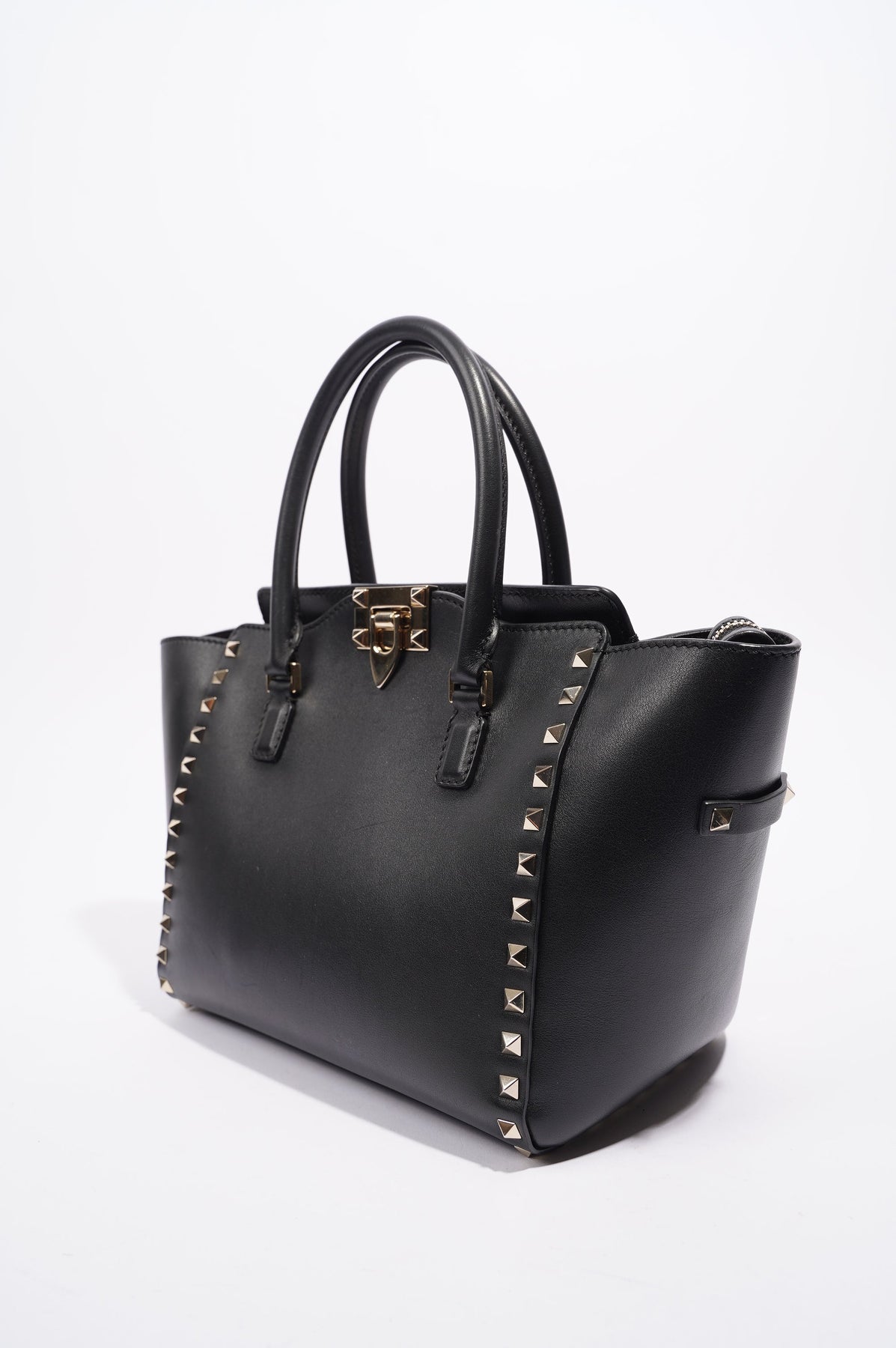 Valentino Womens Rockstud Tote Bag Black Small – Luxe Collective