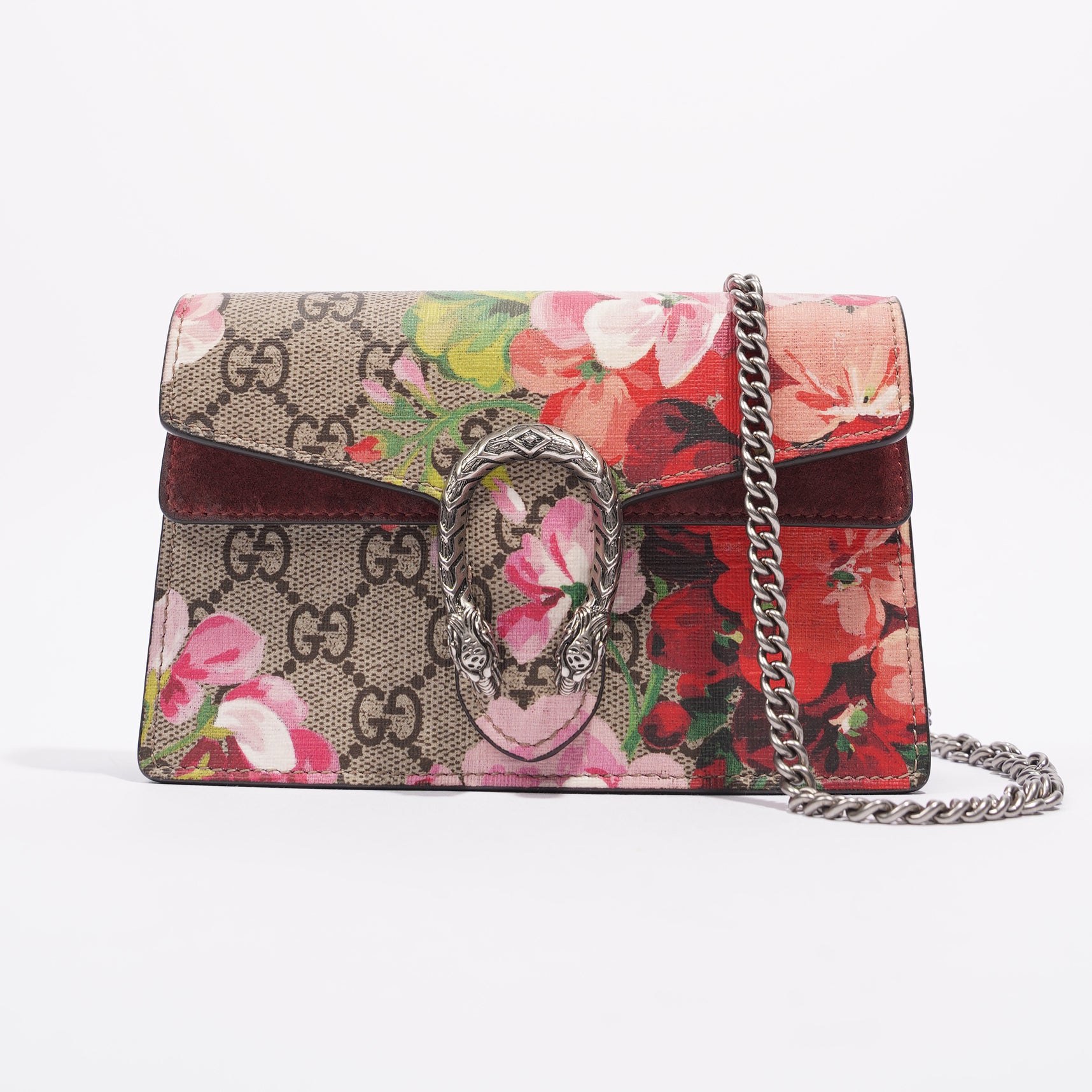 Gucci Dionysus GG Bloom Bag Monogram Flowers Canvas Mini Luxe