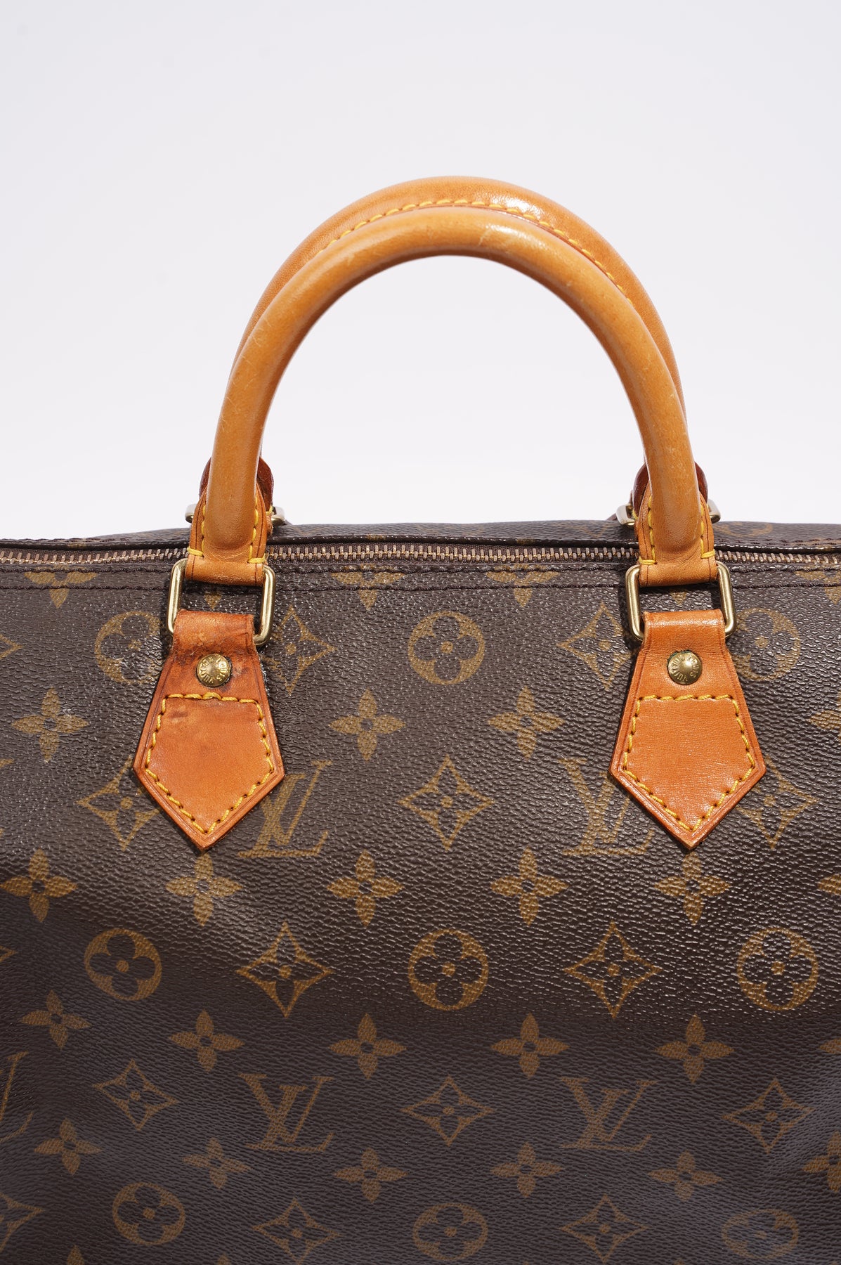 Speedy 30 Vintage bag in brown monogram canvas Louis Vuitton