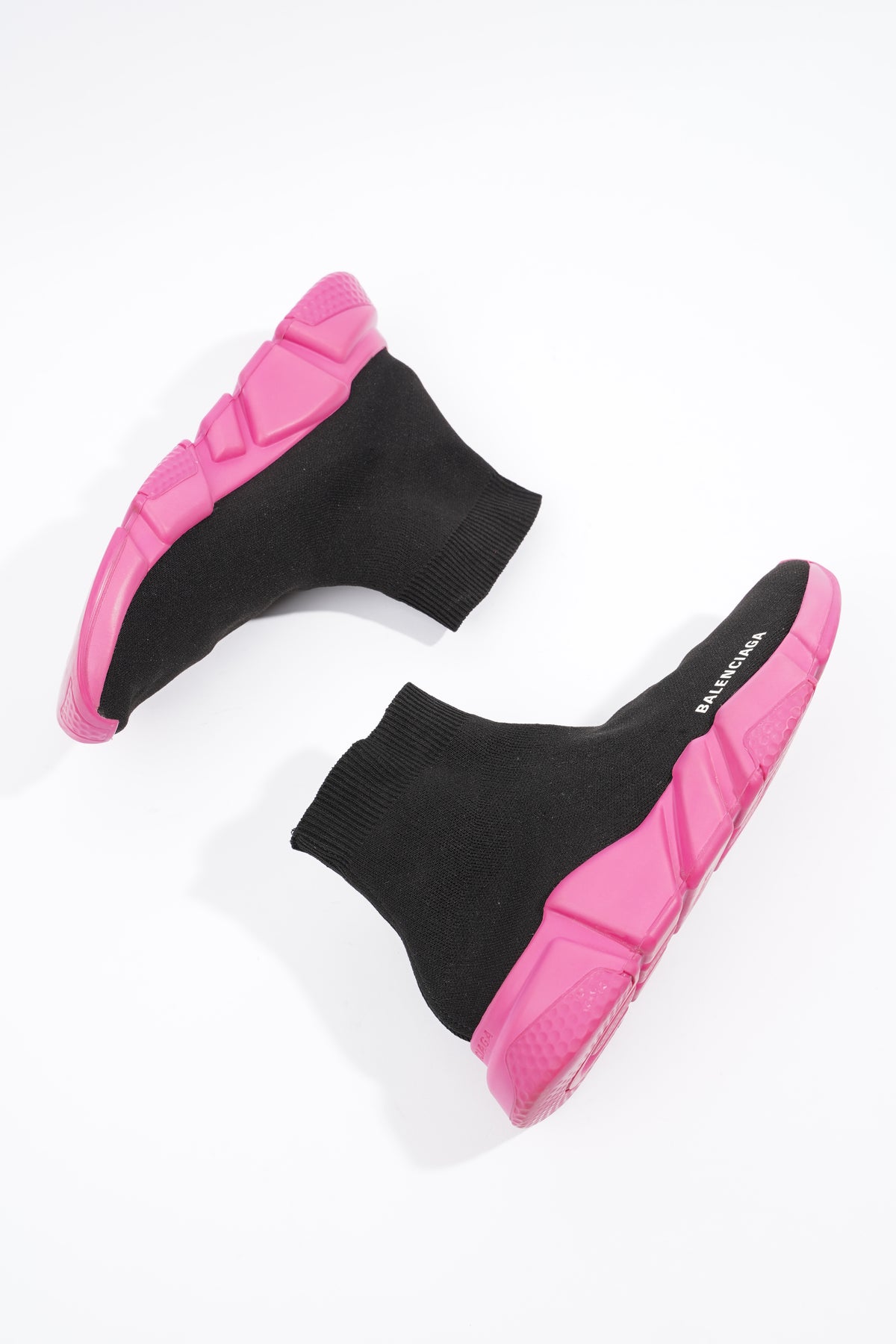 Balenciaga speed black on sale pink