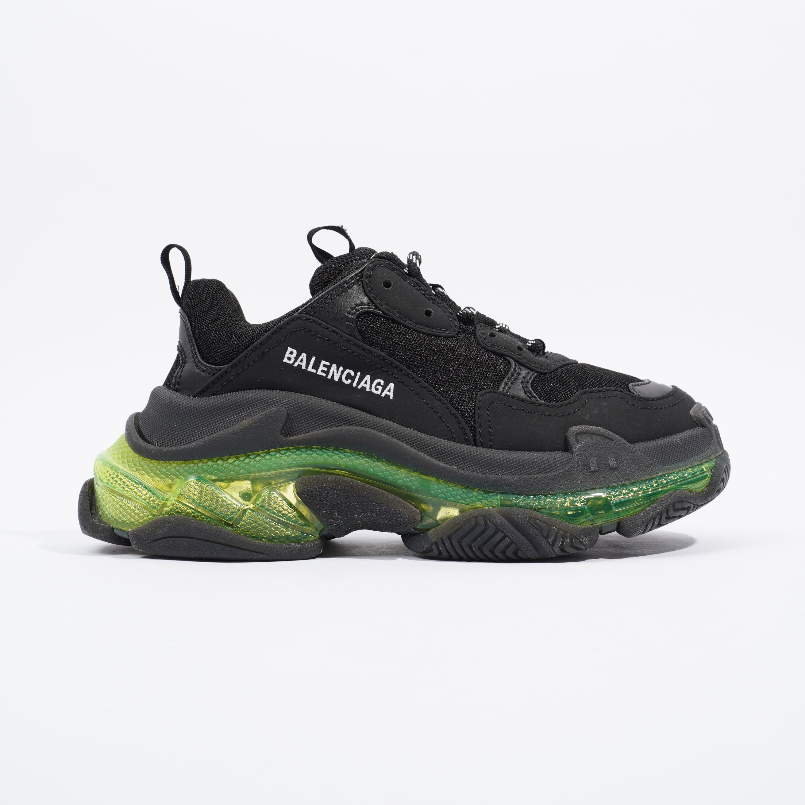 Balenciaga triple s deals all green