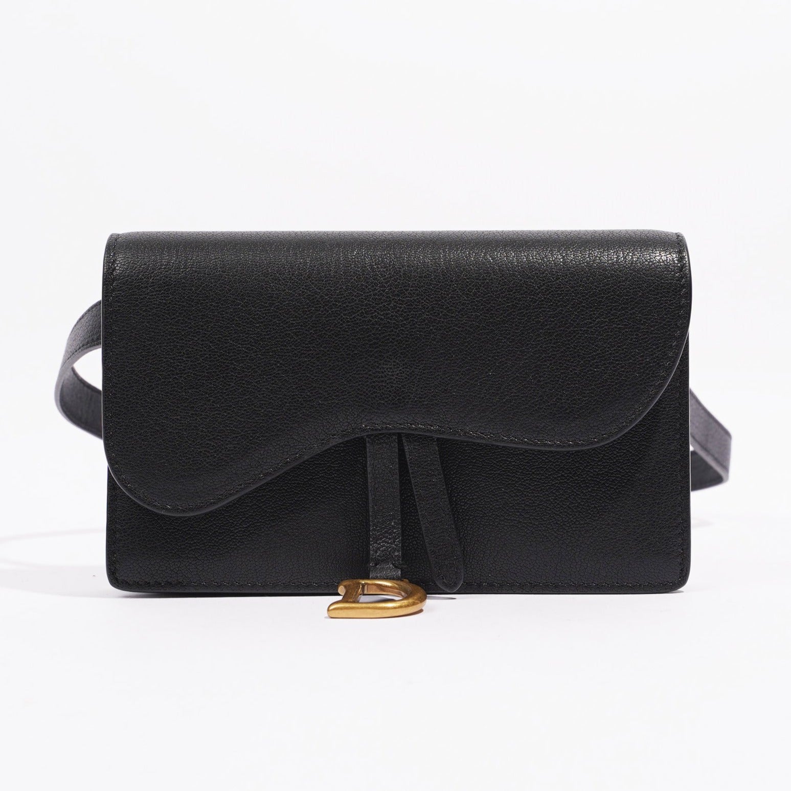 Dior saddle belt clearance clutch