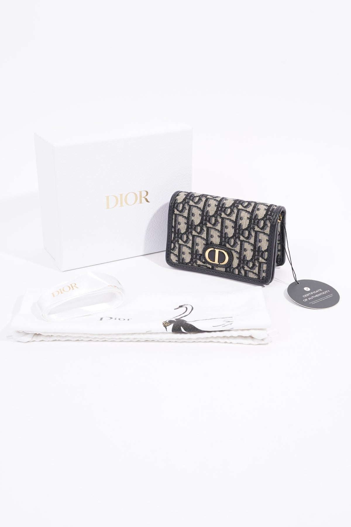 Christian Dior 30 Montaigne Nano Convertible Belt Pouch Oblique