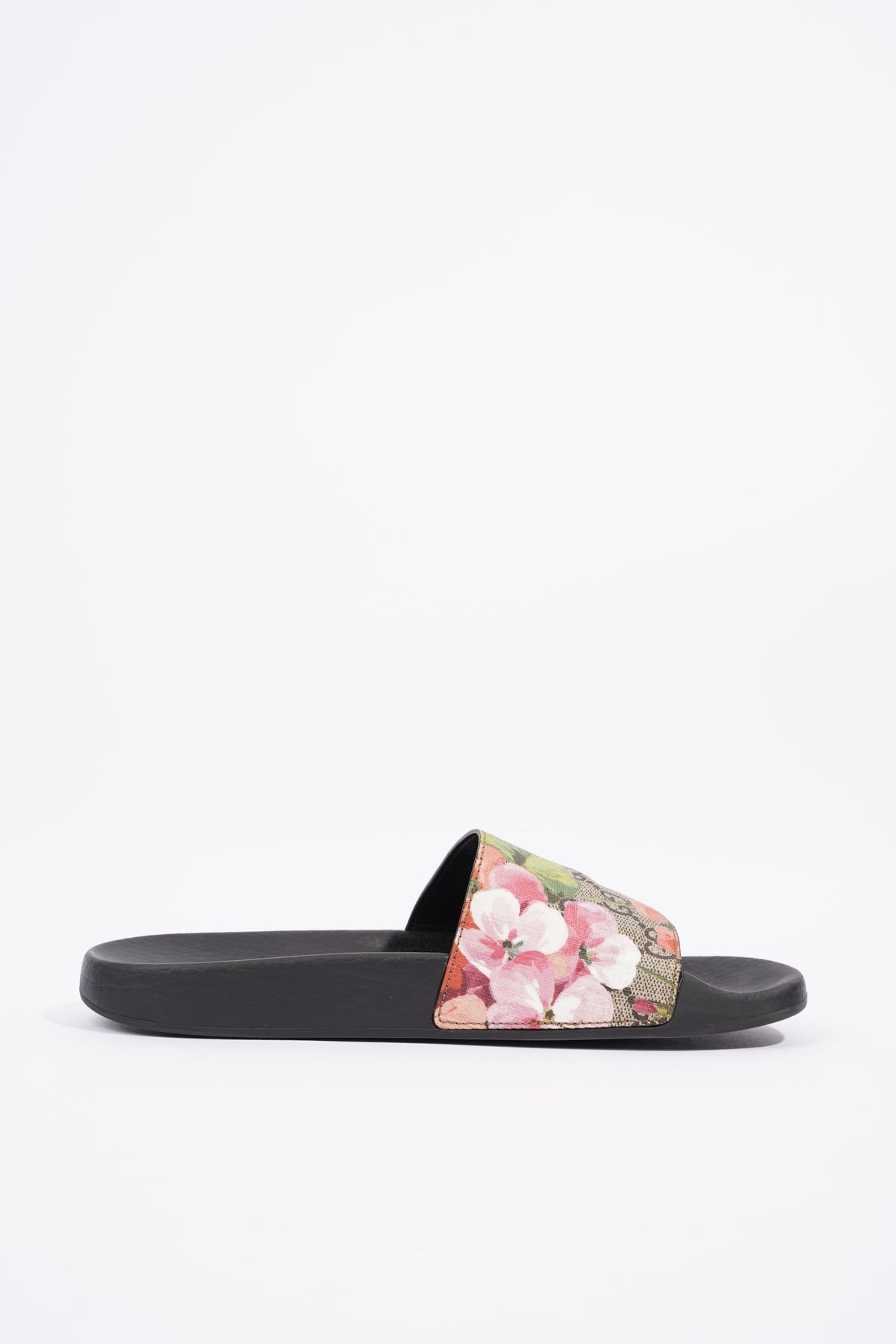 Womens gucci slides discount floral