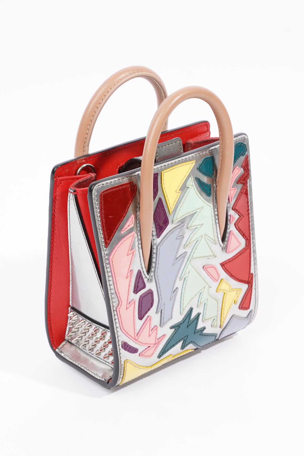 Christian Louboutin Paloma Tote Bag Multicoloured Patent Multiple colors  Patent leather ref.1006081 - Joli Closet