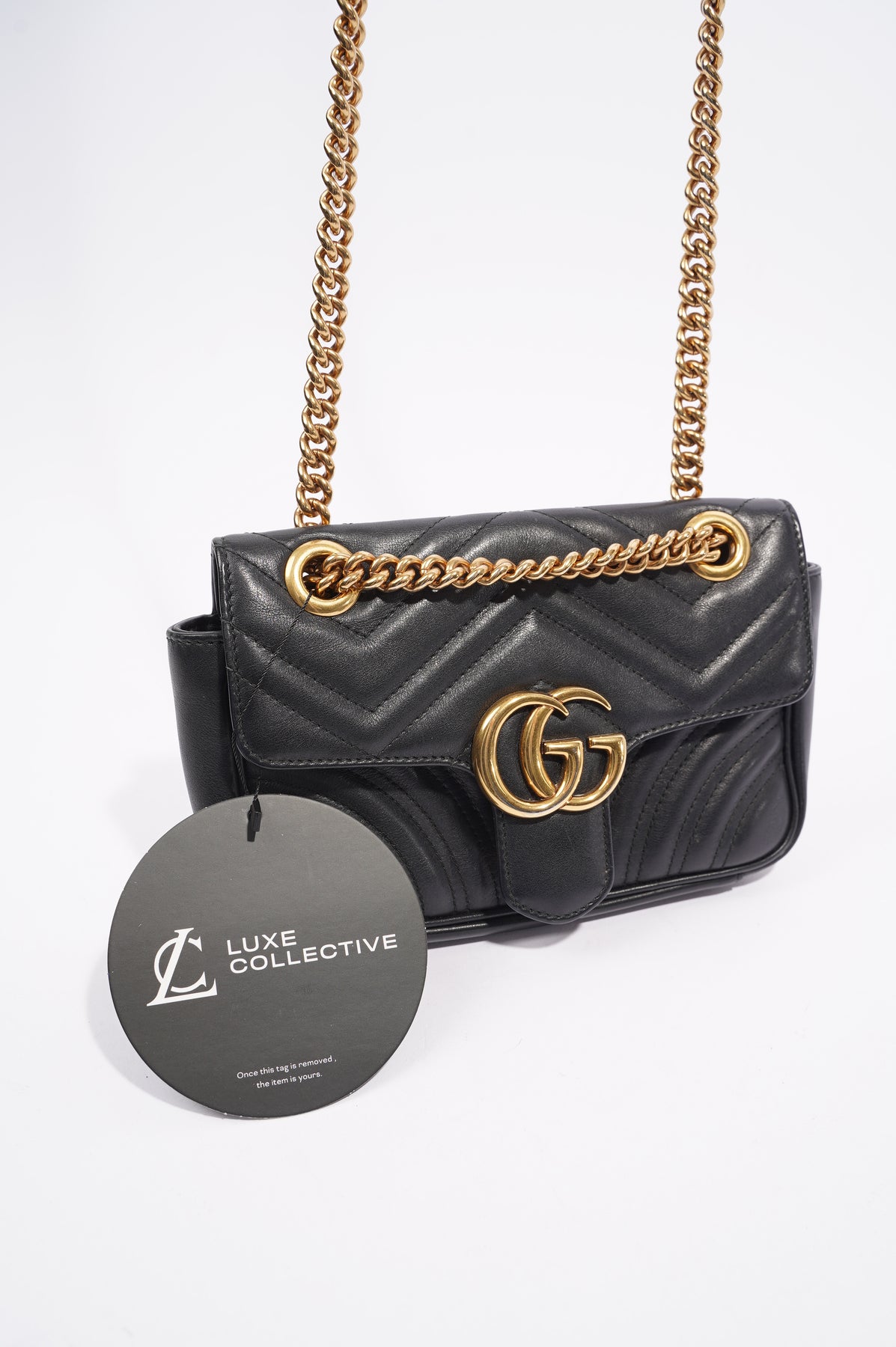 Gg marmont hot sale flap bag