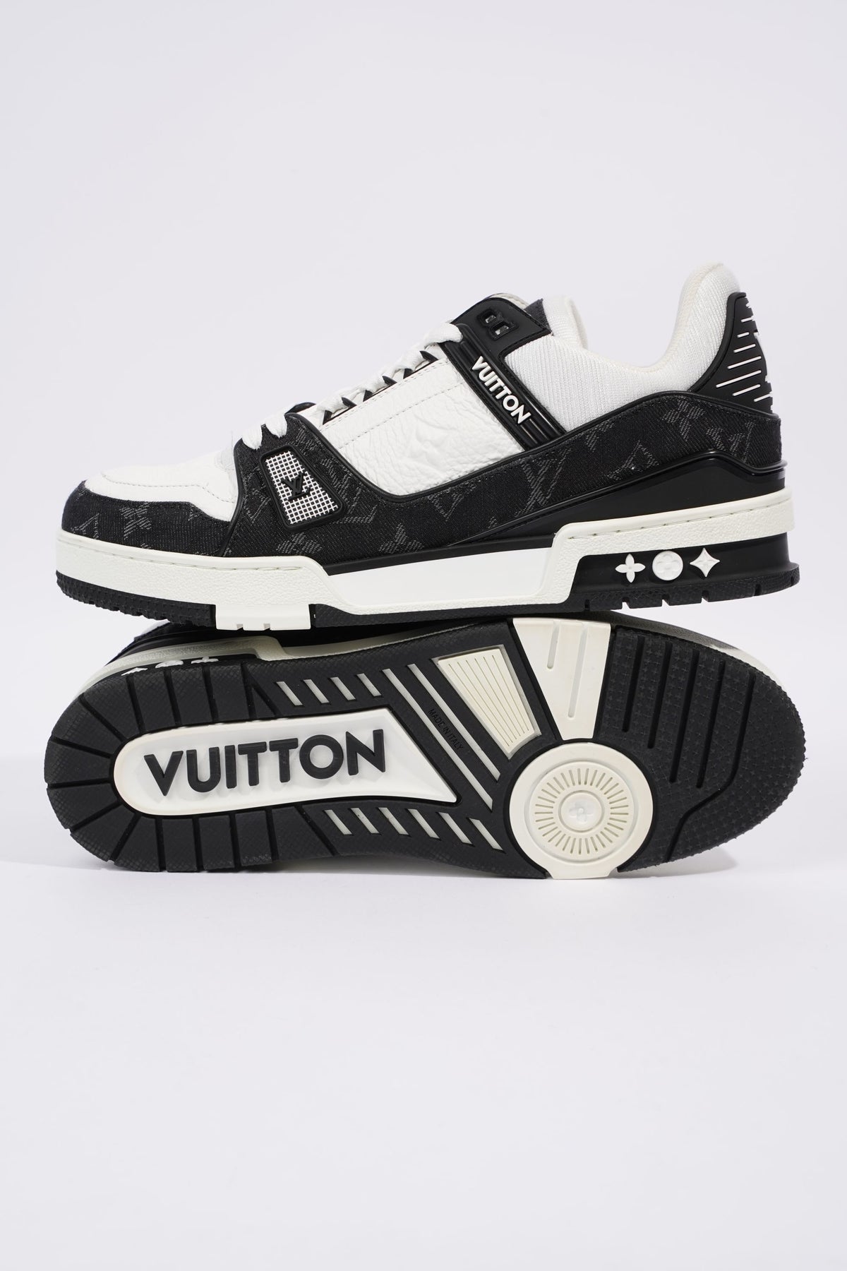 Louis Vuitton Mens Virgil Abloh Black / Denim EU 40.5 / UK 6.5 – Luxe  Collective