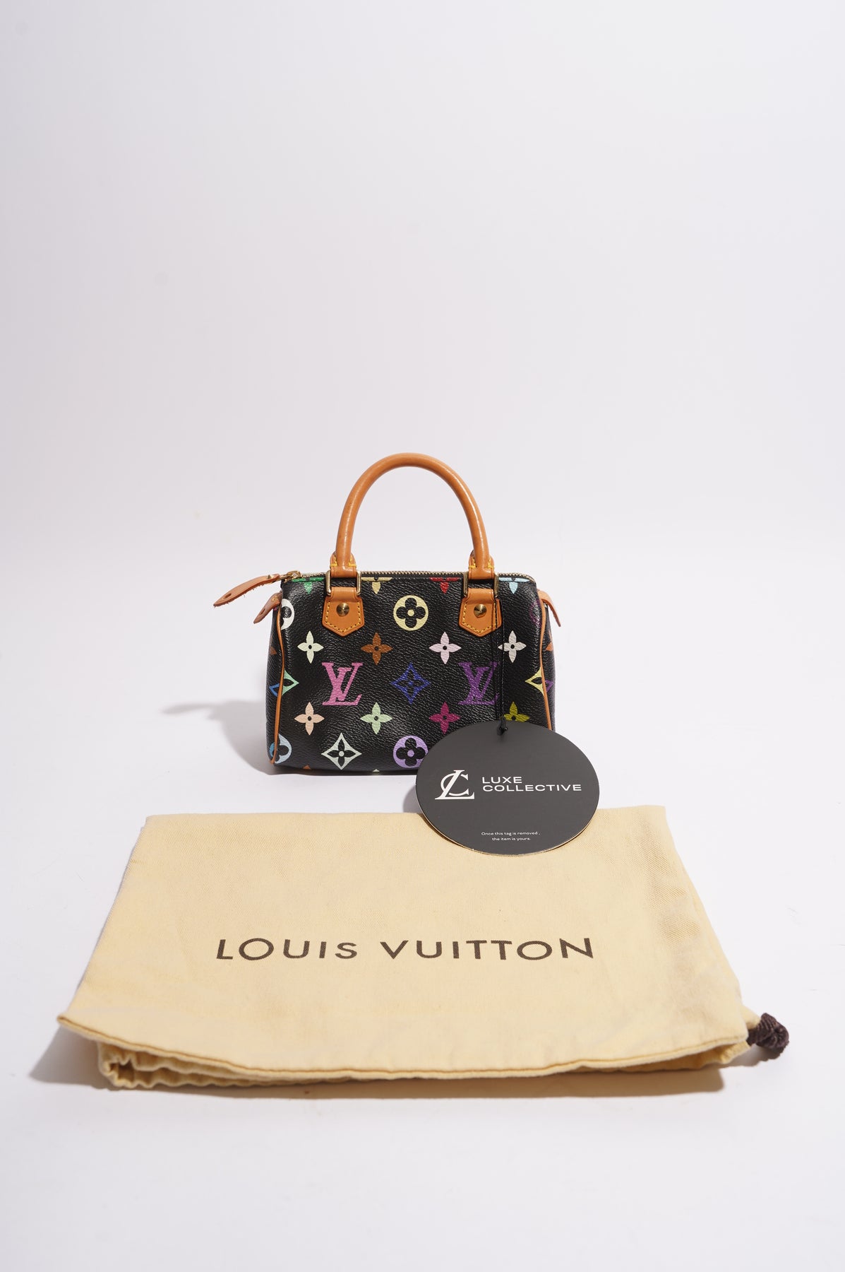 Louis Vuitton Black Murakami Nano Speedy QJB0RA1ZKB029 – LuxuryPromise