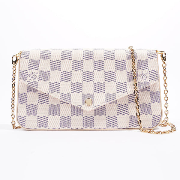 FAST DEAL 2018 Louis Vuitton Pochette Felicie Damier Ebene