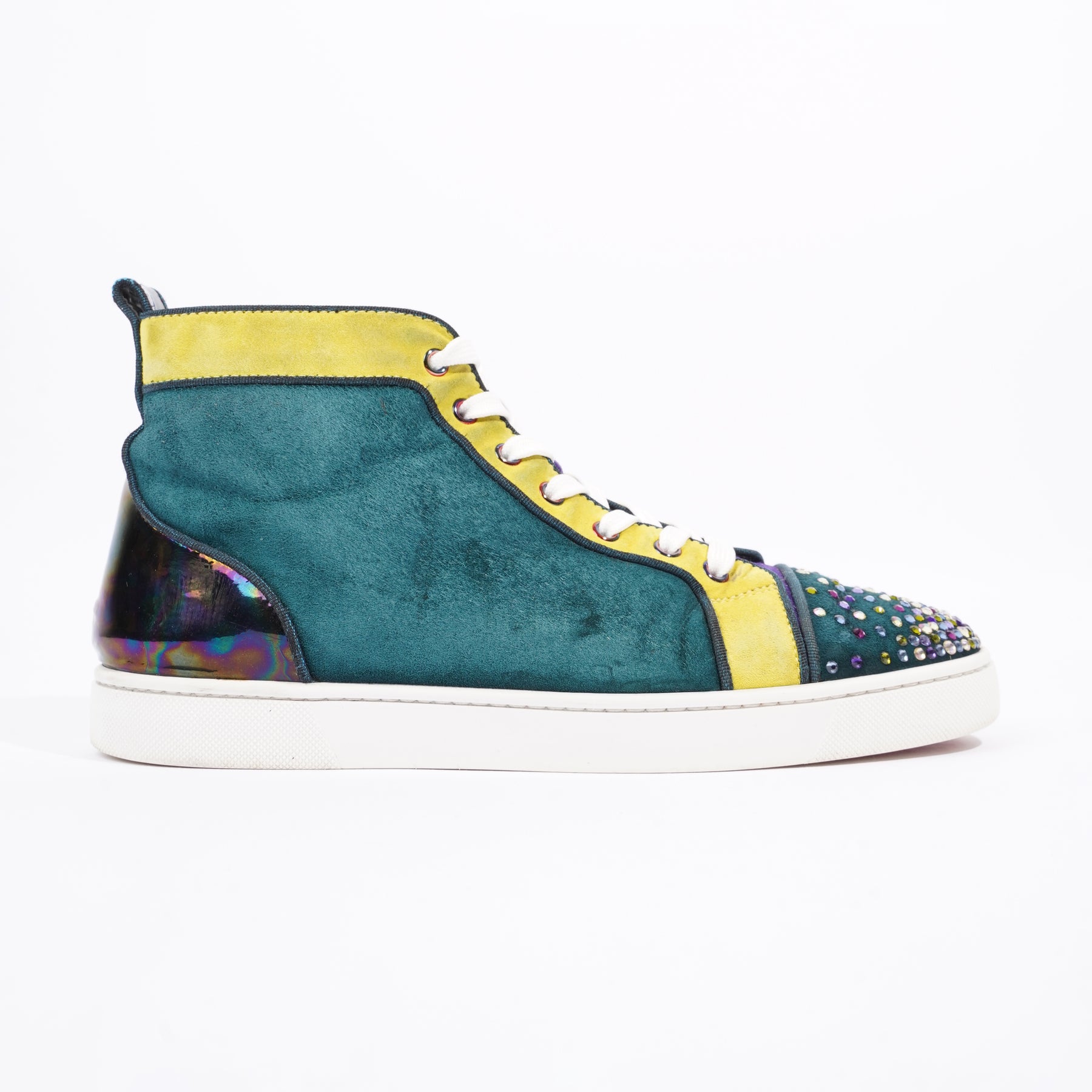 Christian louboutin sale swarovski sneakers