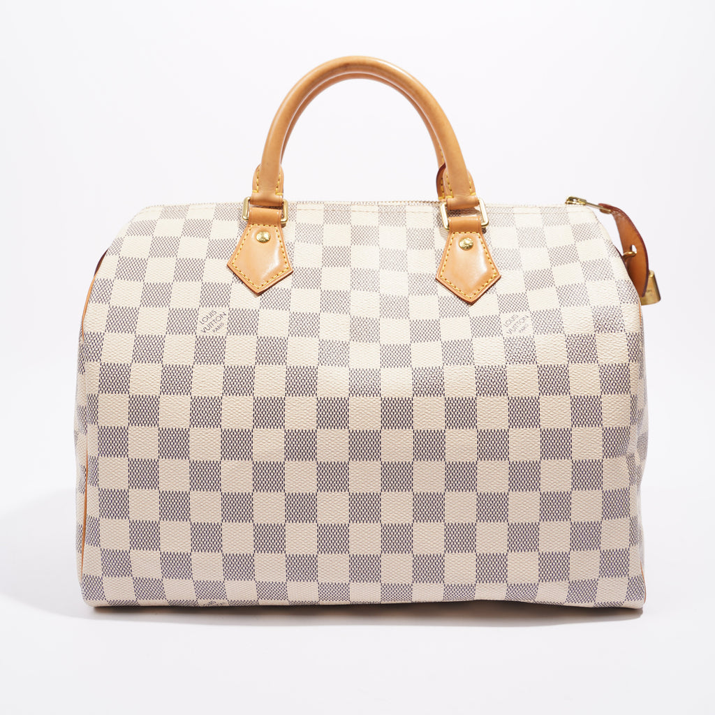 Louis Vuitton Speedy Bandoulière 30 Beige Damier Azur