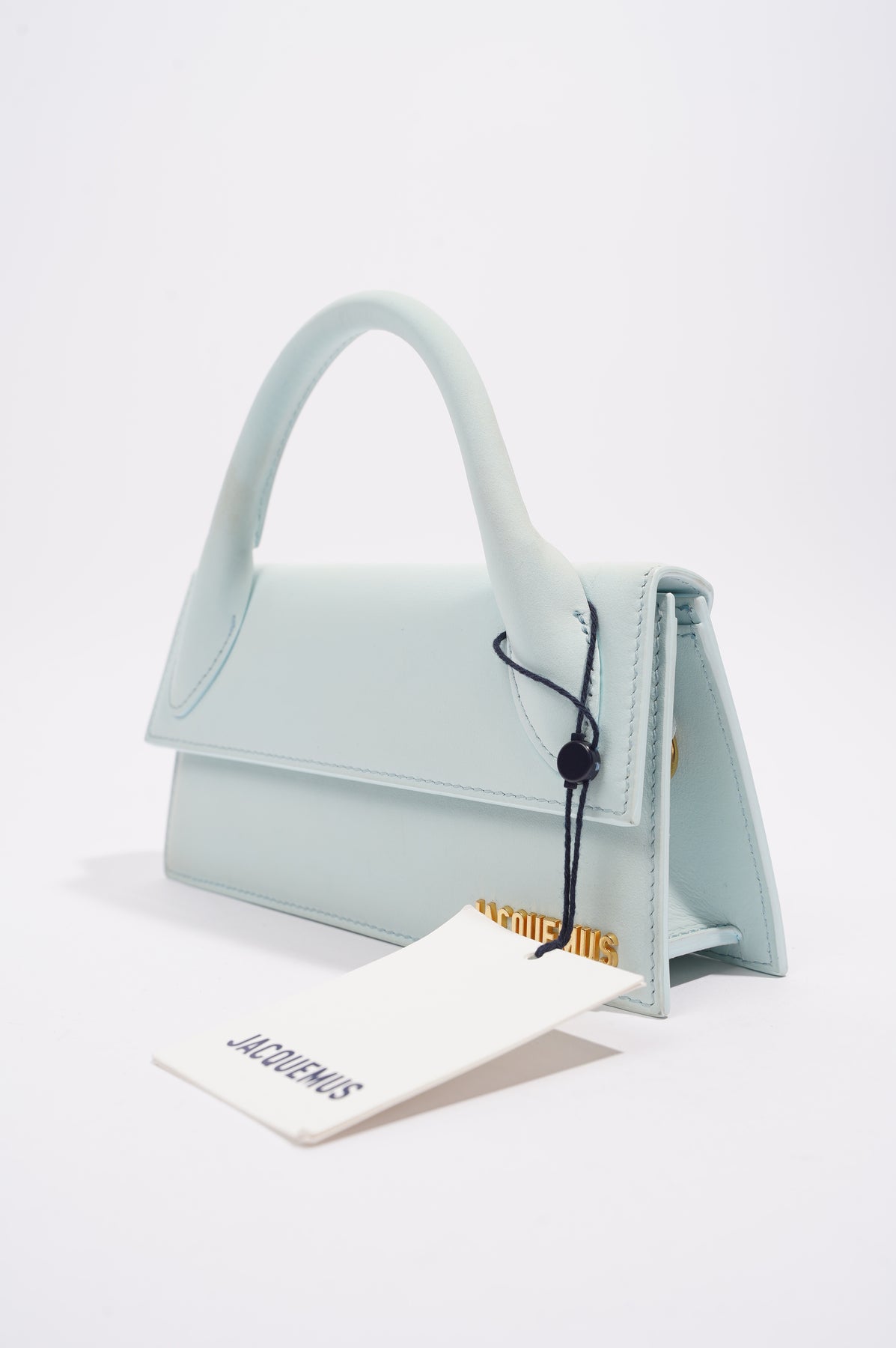 JACQUEMUS Le Chiquito Long Bag in Grey