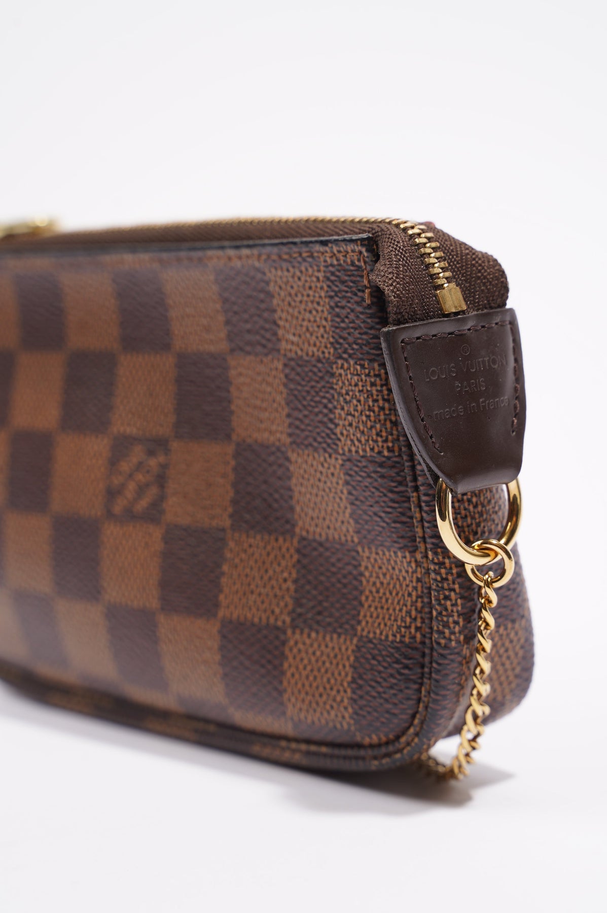 Louis Vuitton Damier Ebene Canvas Pochette