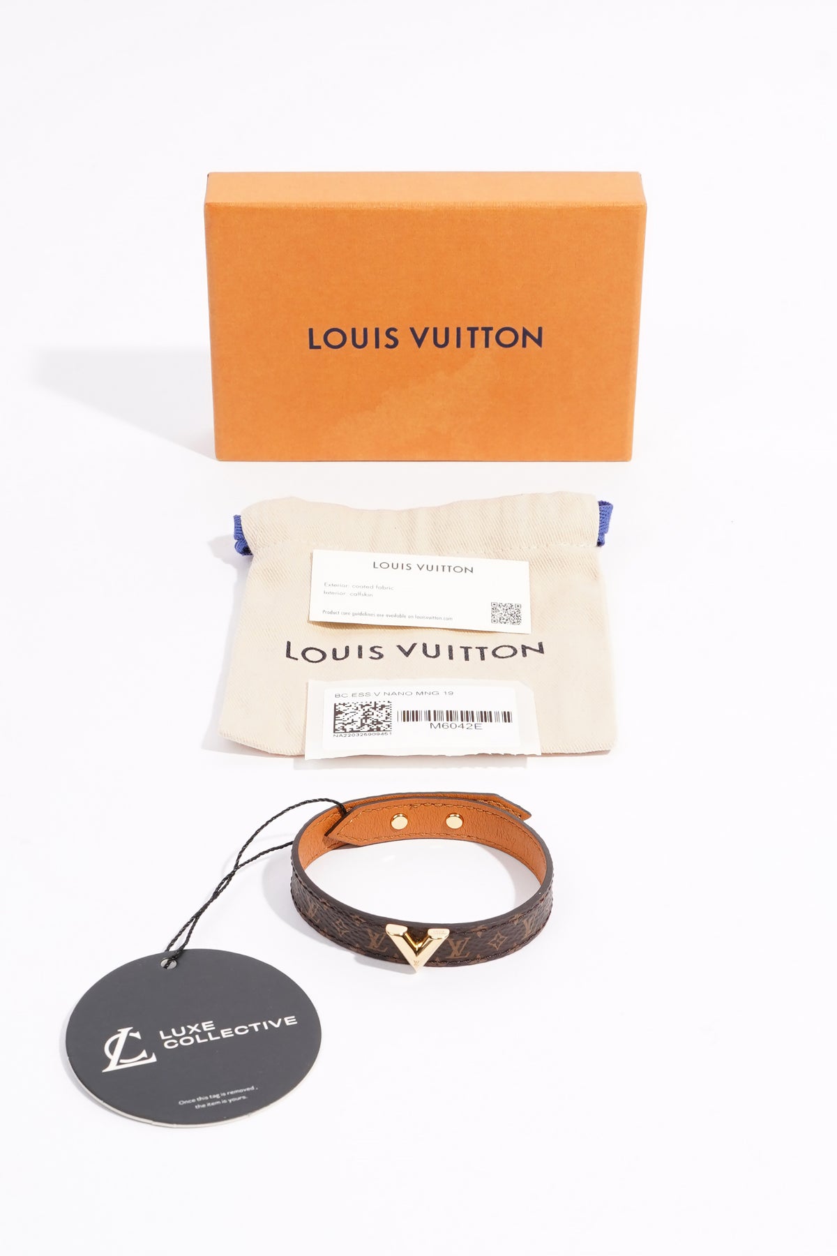 Louis Vuitton Nano Essential V Bracelet Monogram