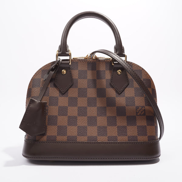 Alma BB Damier Ebene Canvas - Handbags