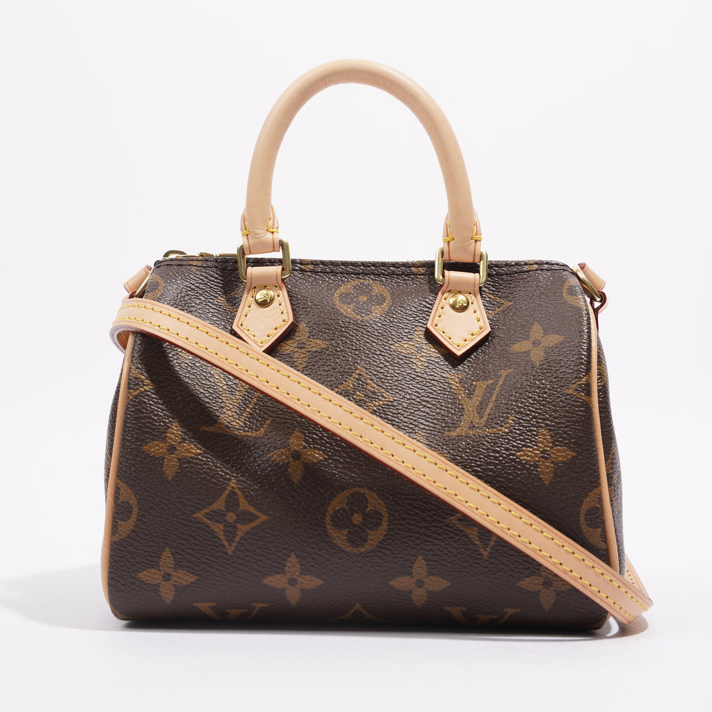 6738/LOUIS VUITTON Nano Speedy M61252 MONOGRAM PVC CANVAS