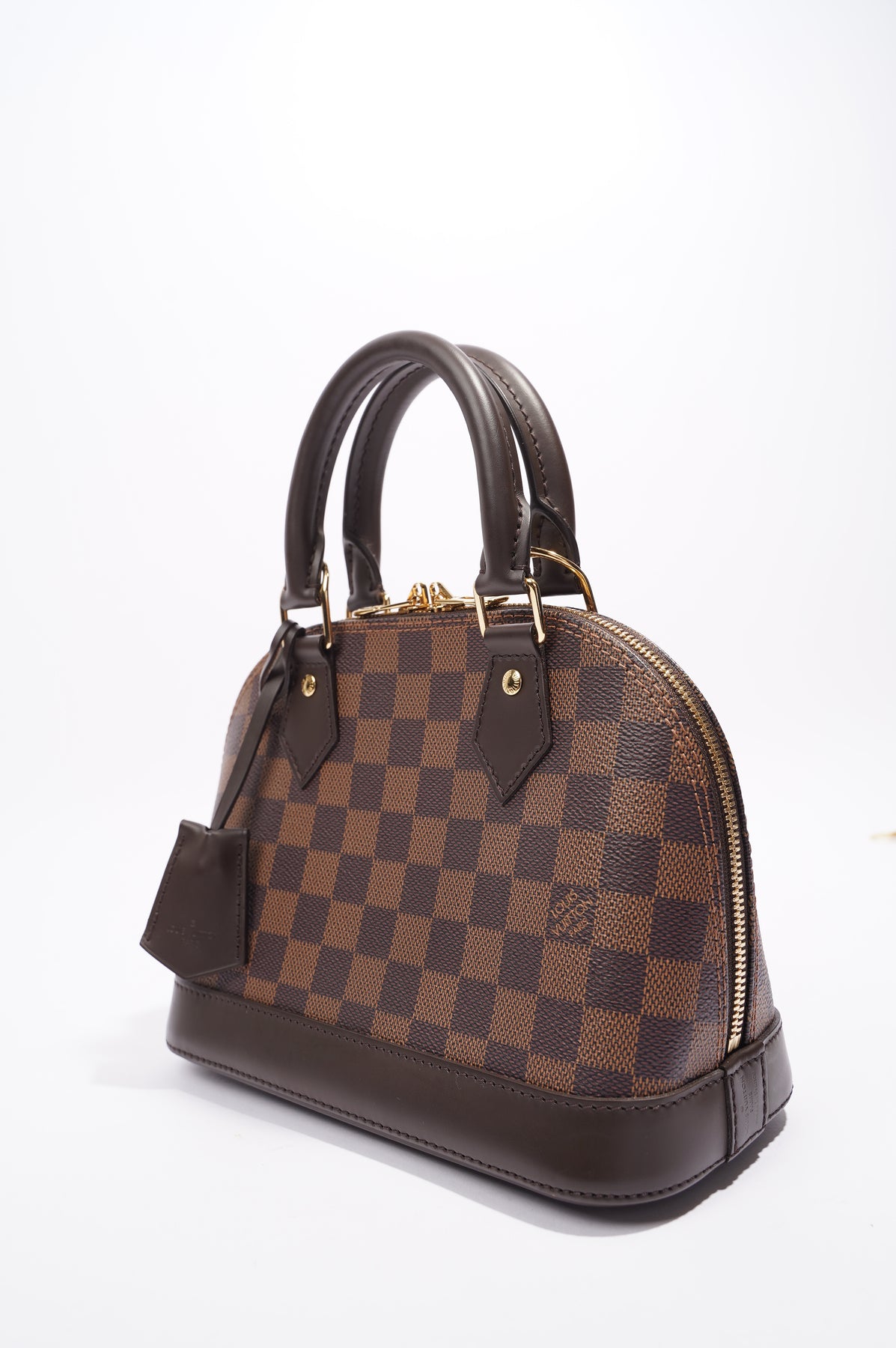 Alma BB Damier Ebene Canvas - Handbags