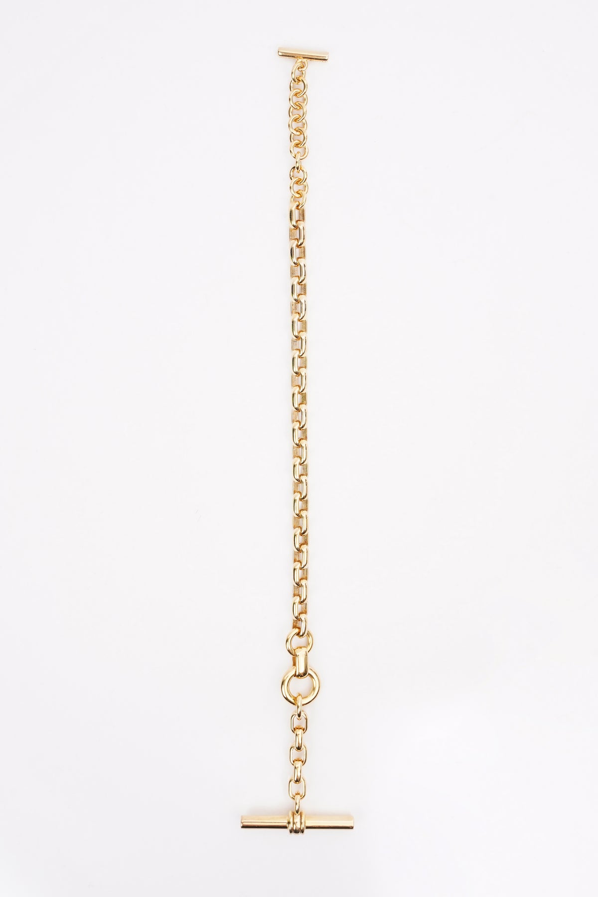 Bottega Veneta Link Bracelet Gold Finish Silver Sterling Golden Yellow gold  ref.1009440 - Joli Closet