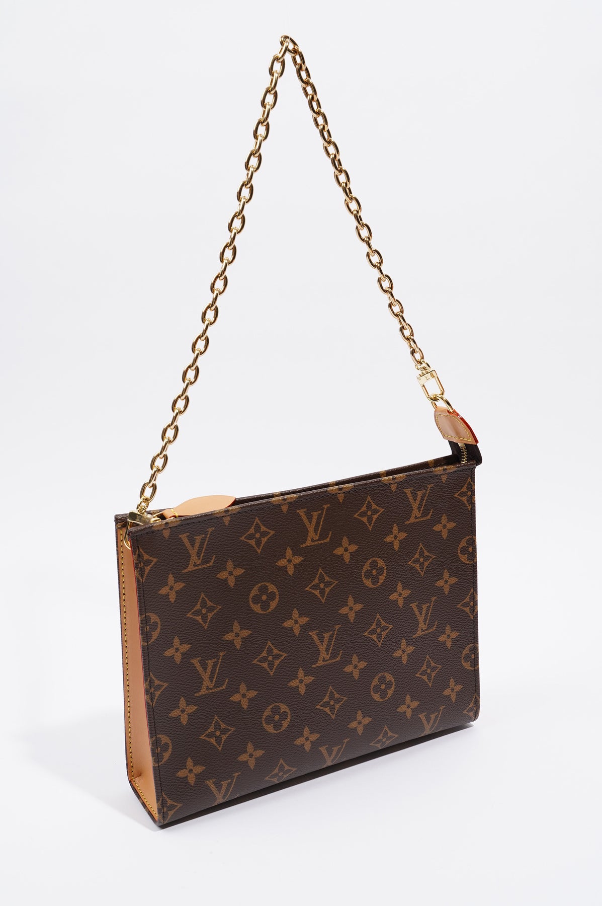 Louis Vuitton Womens LV Pouch on Chain Monogram Canvas – Luxe