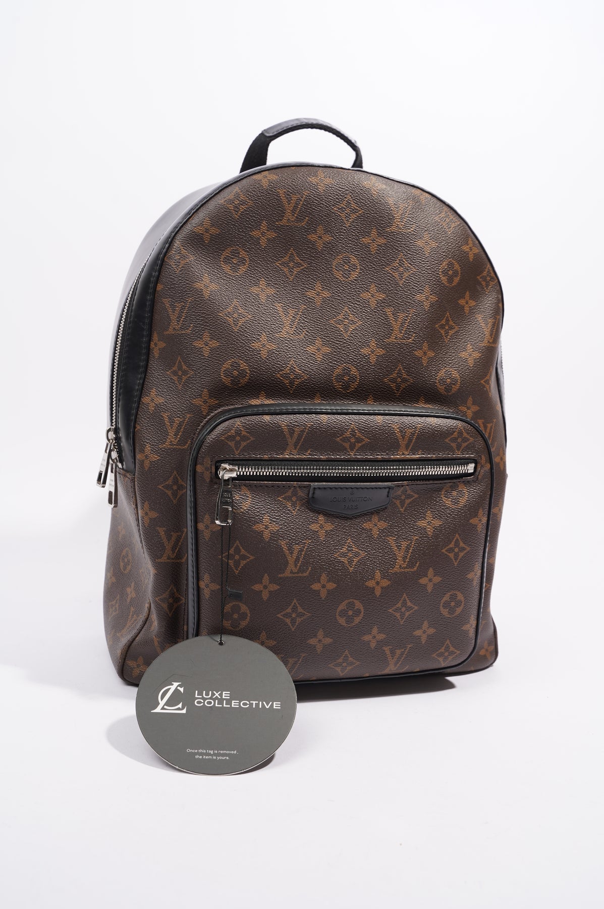 Louis Vuitton LV Men Josh Backpack in Monogram Macassar-Brown - LULUX