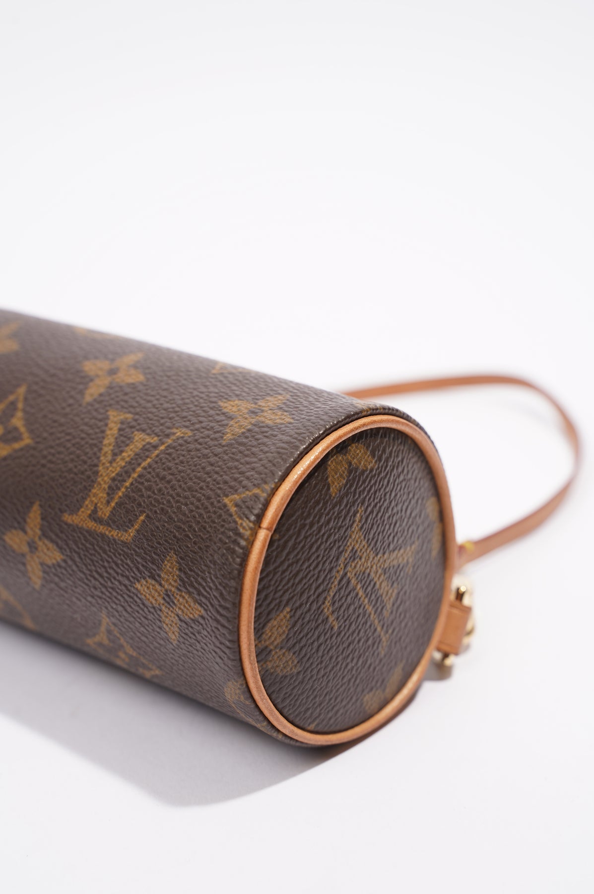 Papillon cloth handbag Louis Vuitton Brown in Cloth - 31634145