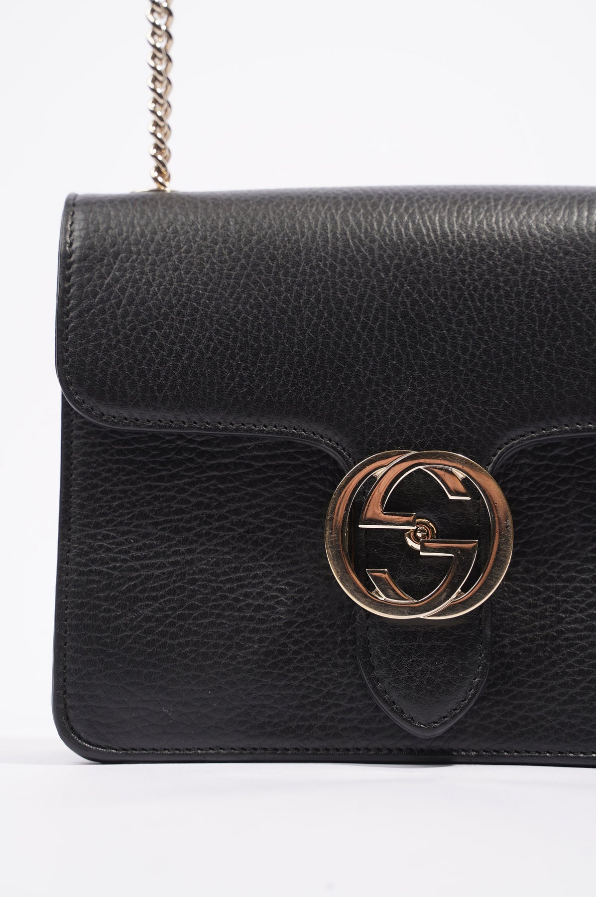 Womens Gucci black Small Leather Matelassé Shoulder Bag | Harrods UK