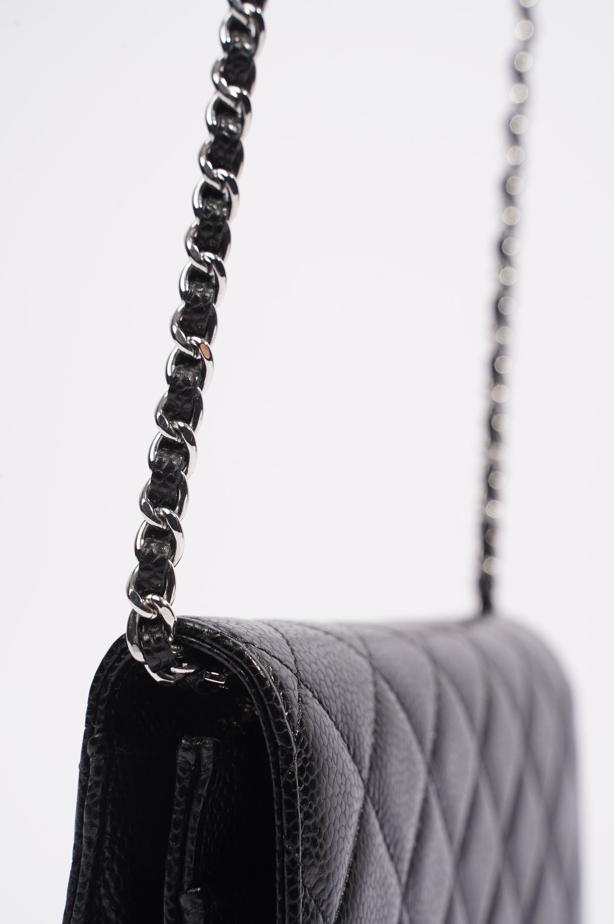 Chanel Wallet On Chain Black Caviar Leather – Luxe Collective