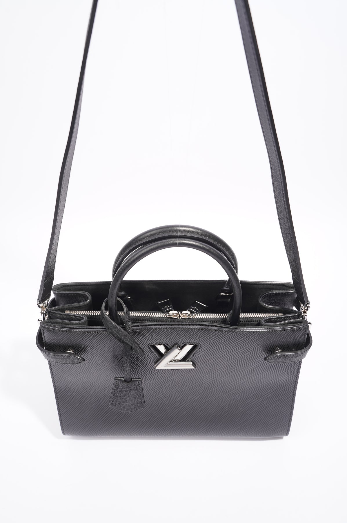 Louis Vuitton Twist Tote Epi Leather Black 1728431