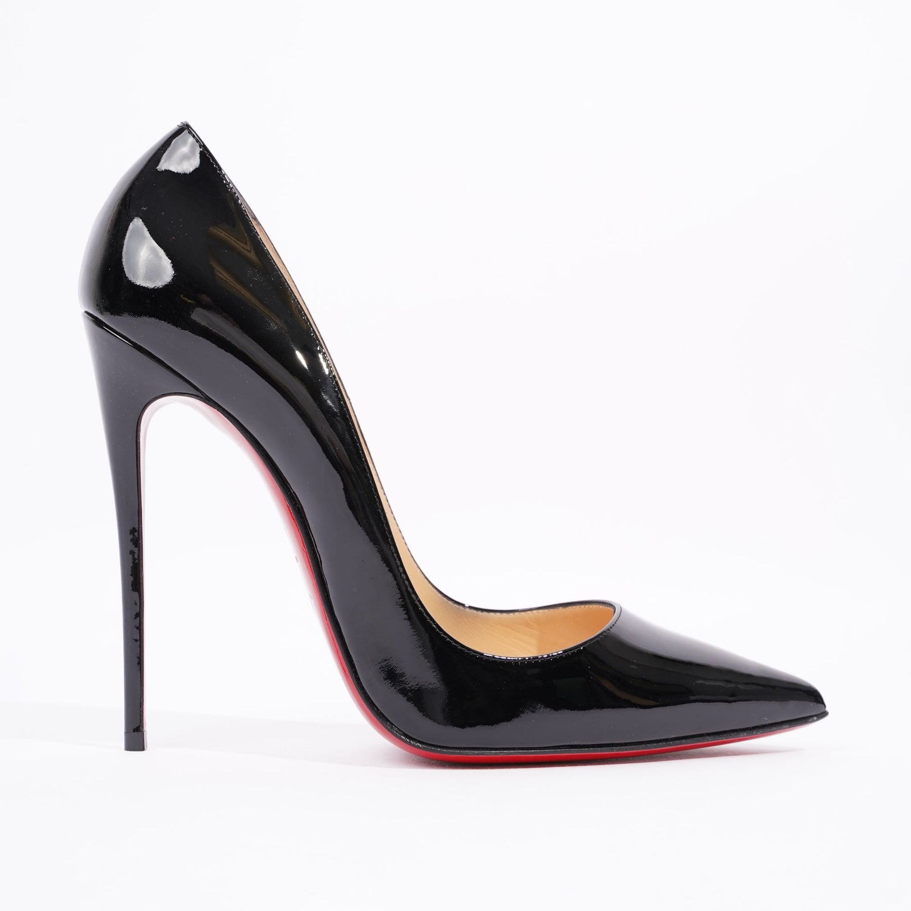 So Kate 120 White Patent leather - Women Shoes - Christian Louboutin