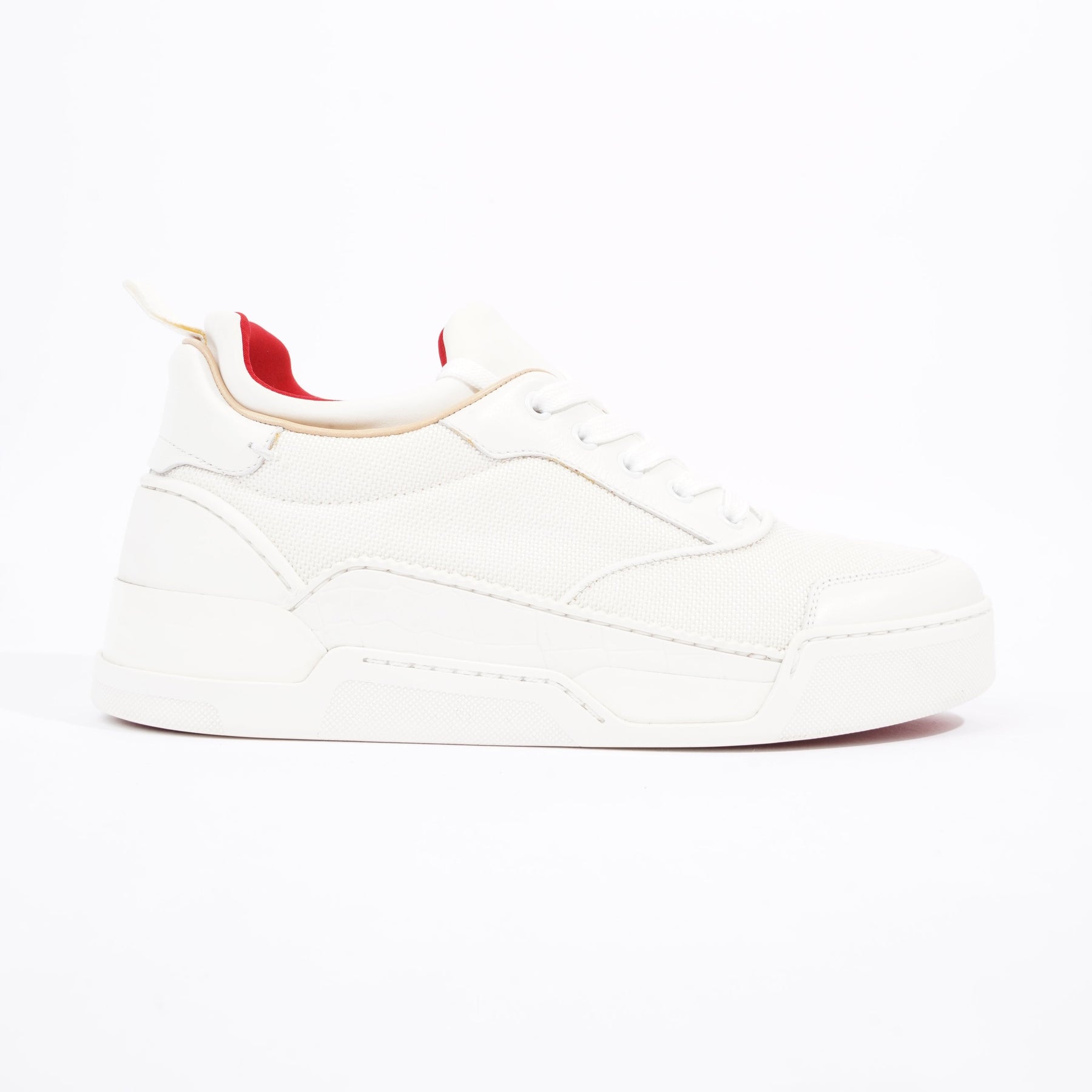 Men's Christian Louboutin White Sneakers & Athletic Shoes
