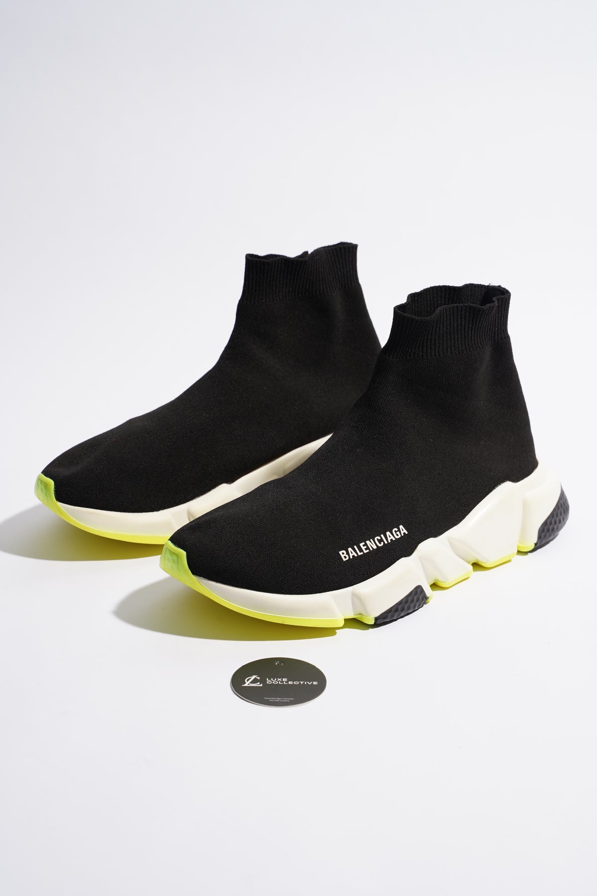 Balenciaga speed store runner yellow