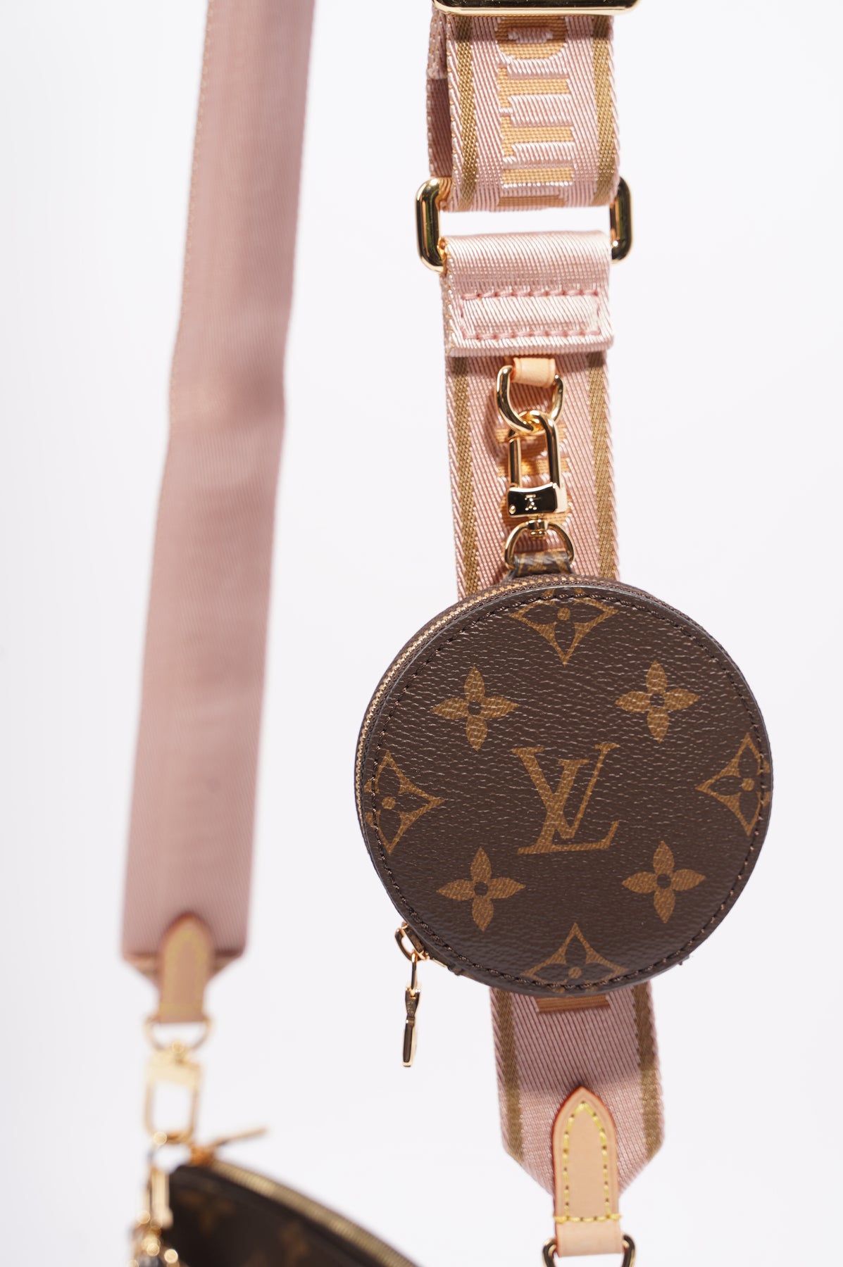 Louis Vuitton Multi Pochette Accessories Pink Monogram Canvas – Coco  Approved Studio