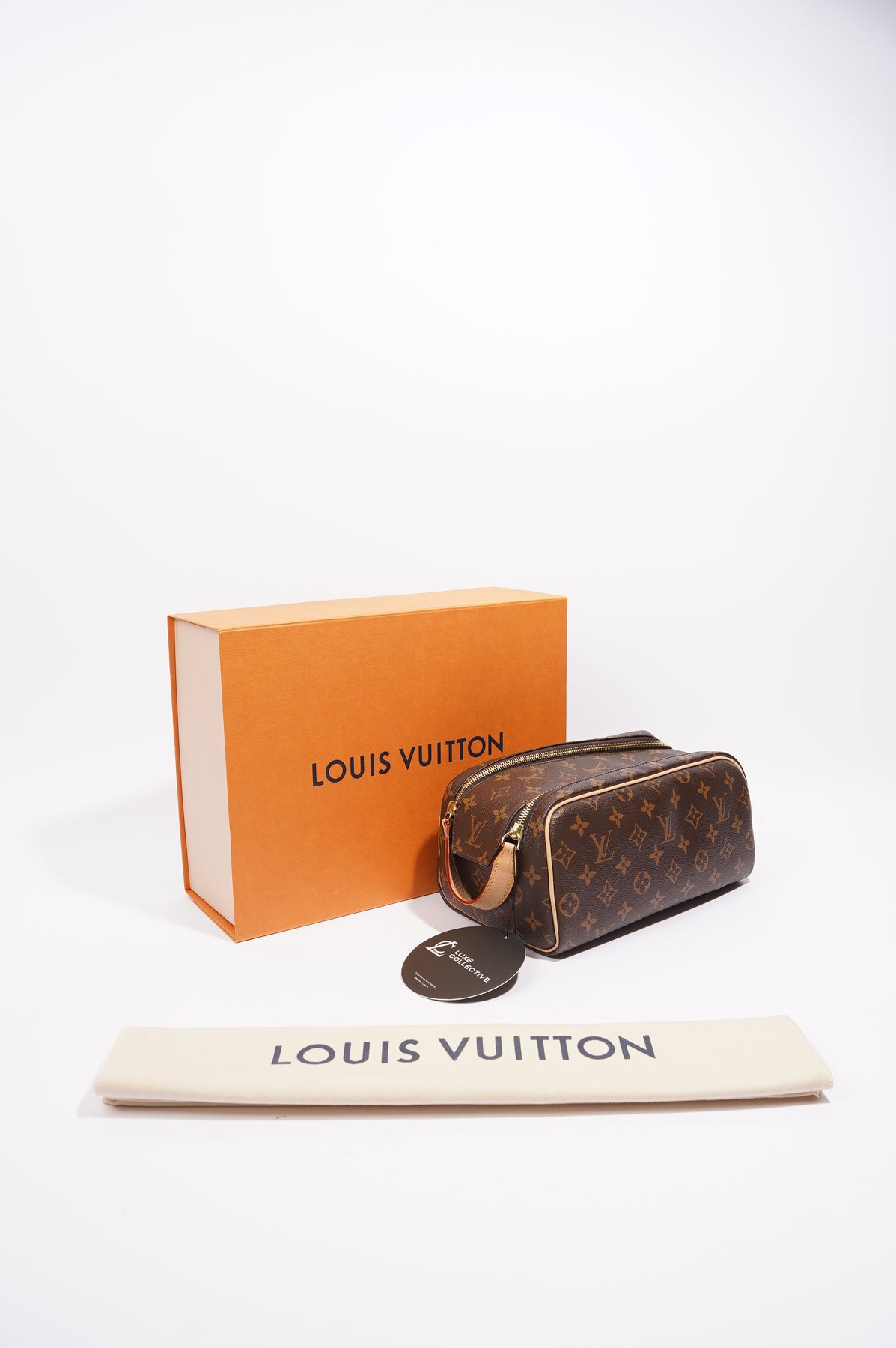 Louis Vuitton Womens Toilet Dopp Kit Pouch Monogram Canvas – Luxe