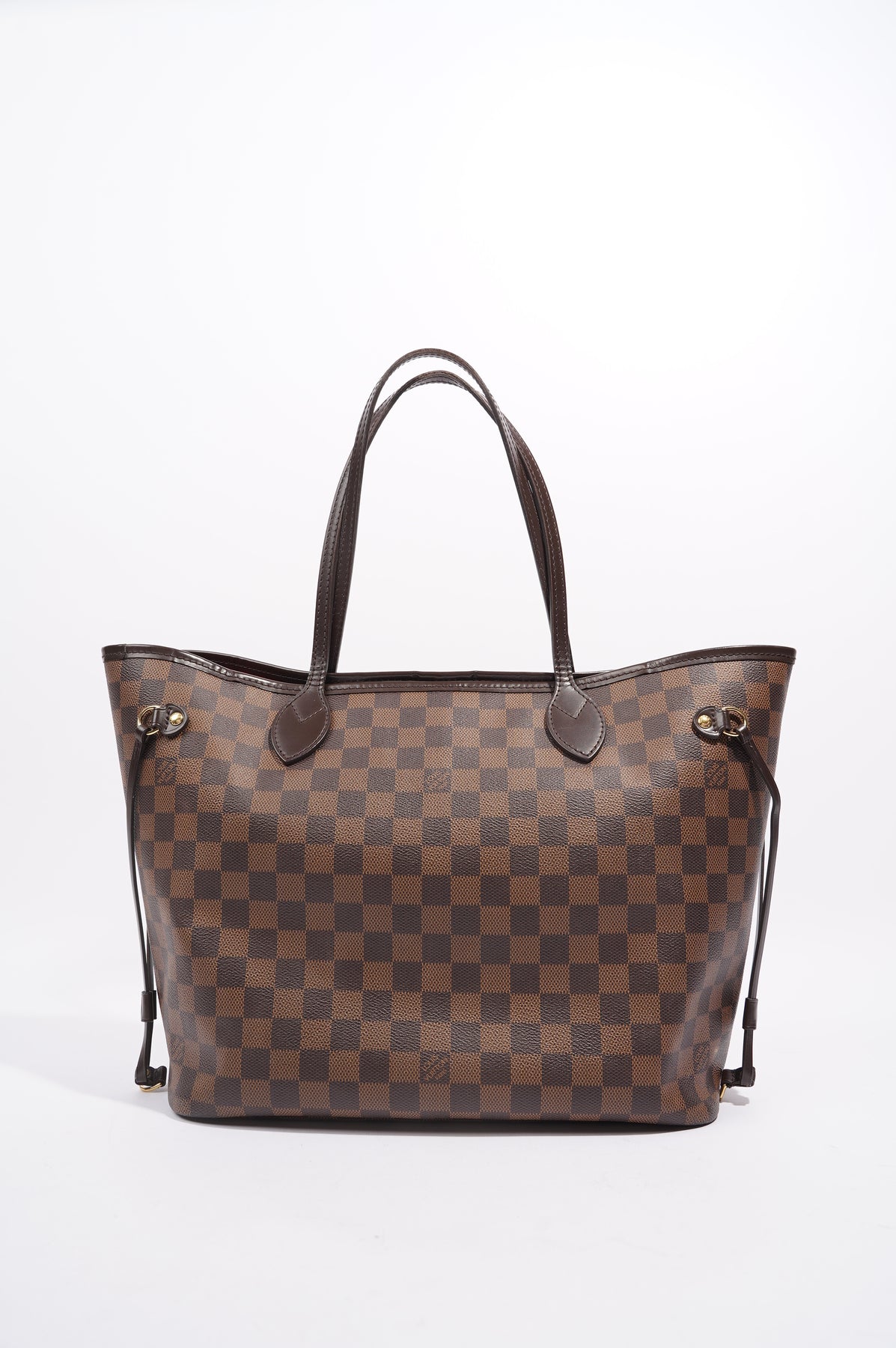 Louis Vuitton Neverfull MM in Damier Ebene Canvas with Pouch