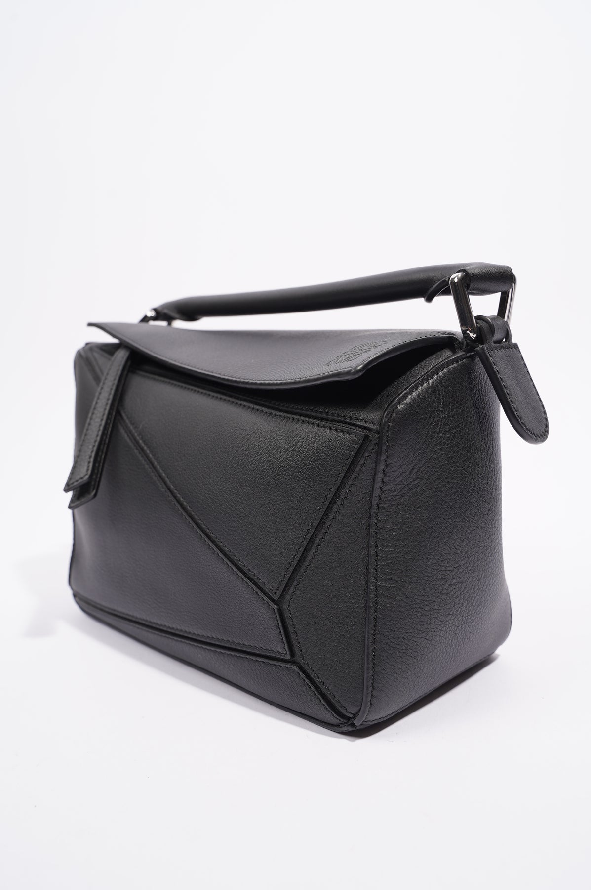 Loewe Black Mini Puzzle Bag – BlackSkinny