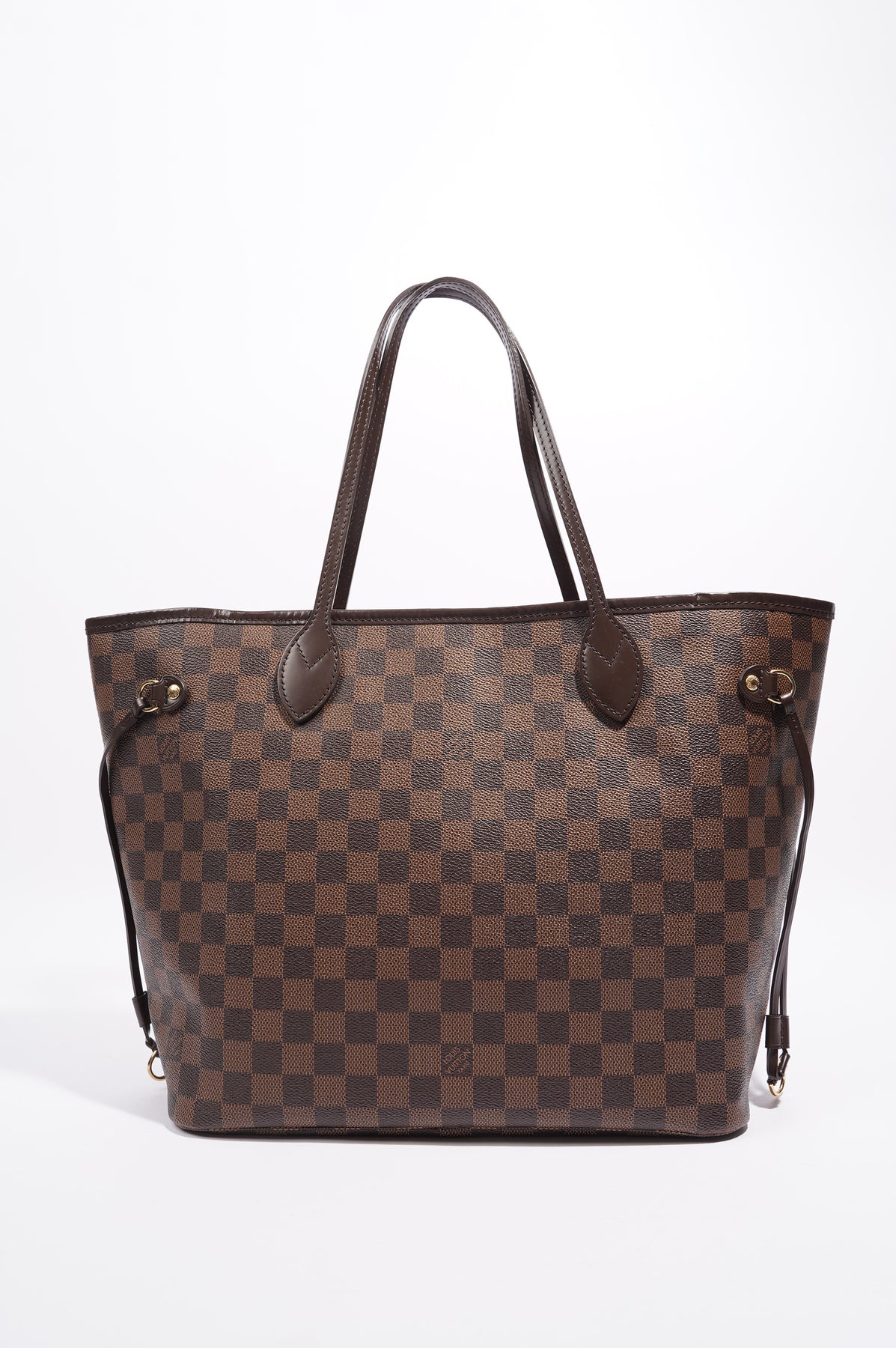 Louis Vuitton Neverfull Mm Brown Damier Ebene Canvas Tote