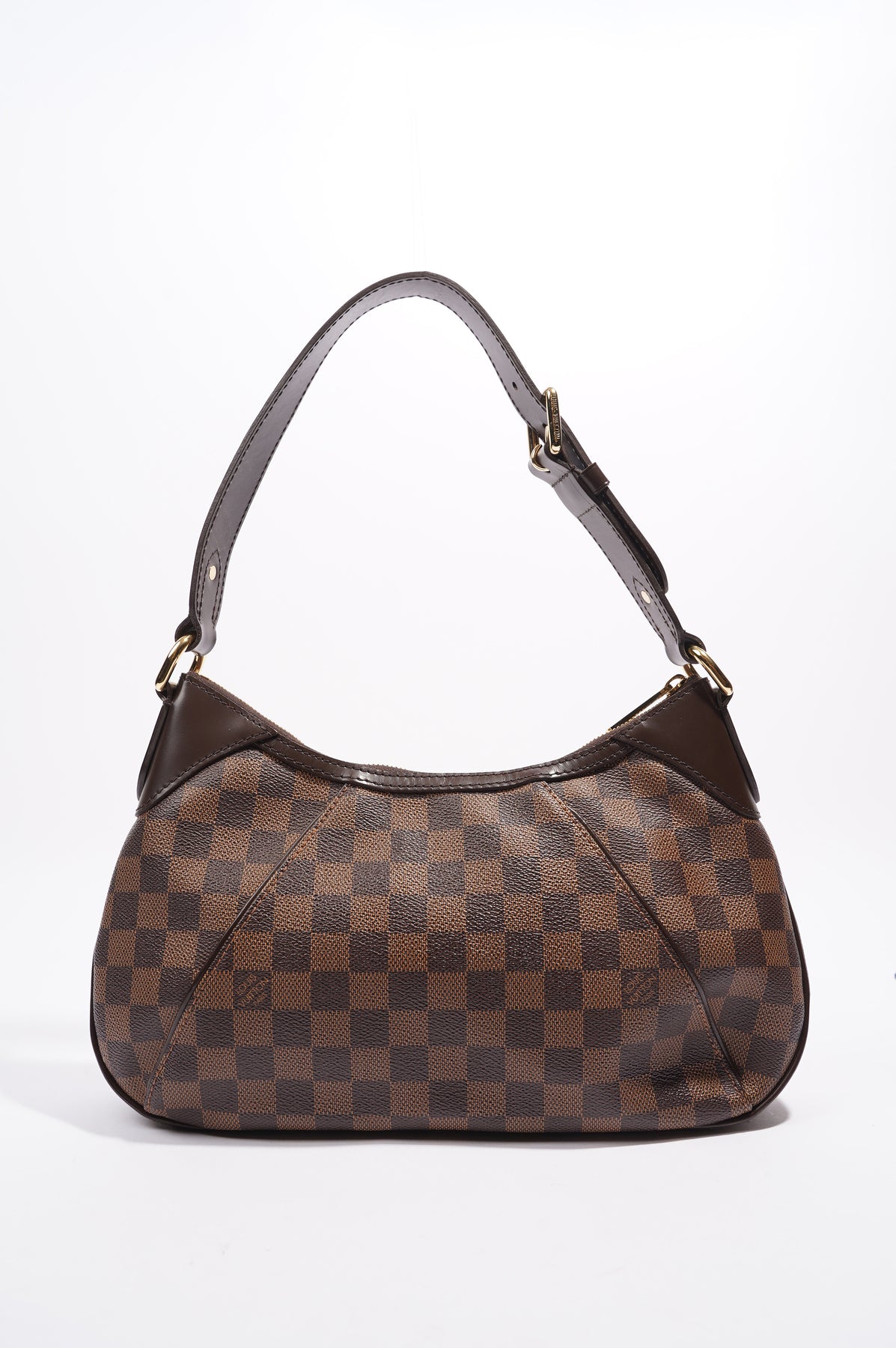 Louis Vuitton Brown Damier Ebene Canvas and Leather Low Top