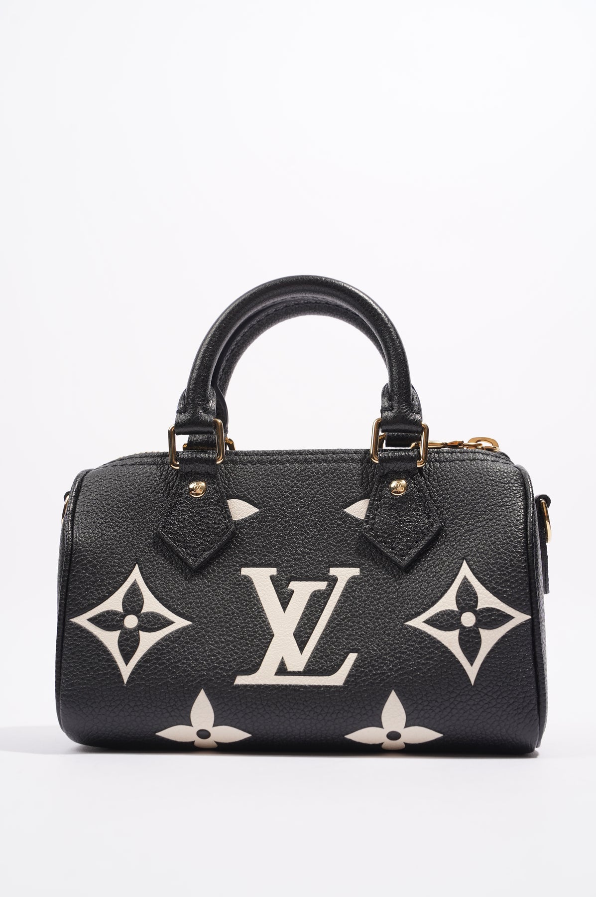 Louis Vuitton Womens Speedy Bandouliere Bag Monogram Empreinte