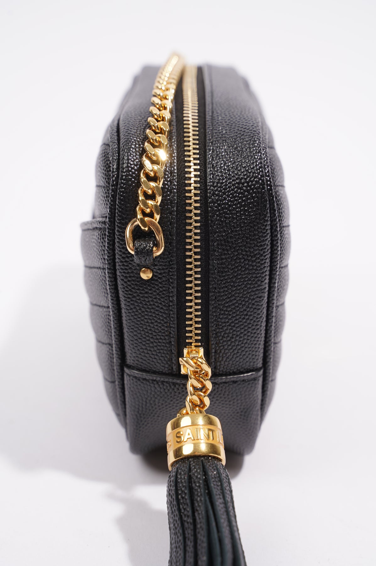 Saint Laurent Womens Lou Mini Bag Black / Gold – Luxe Collective